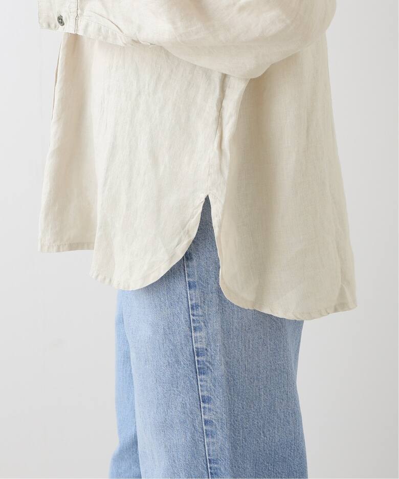 JAMES PERSE/ジェームス パース】 LINEN OVERSIZED シャツ（シャツ 