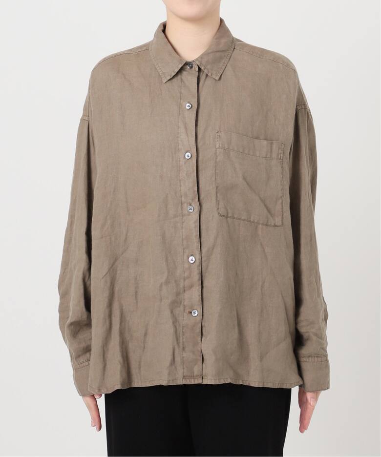 JAMES PERSE/ジェームス パース】 LINEN OVERSIZED シャツ（シャツ 
