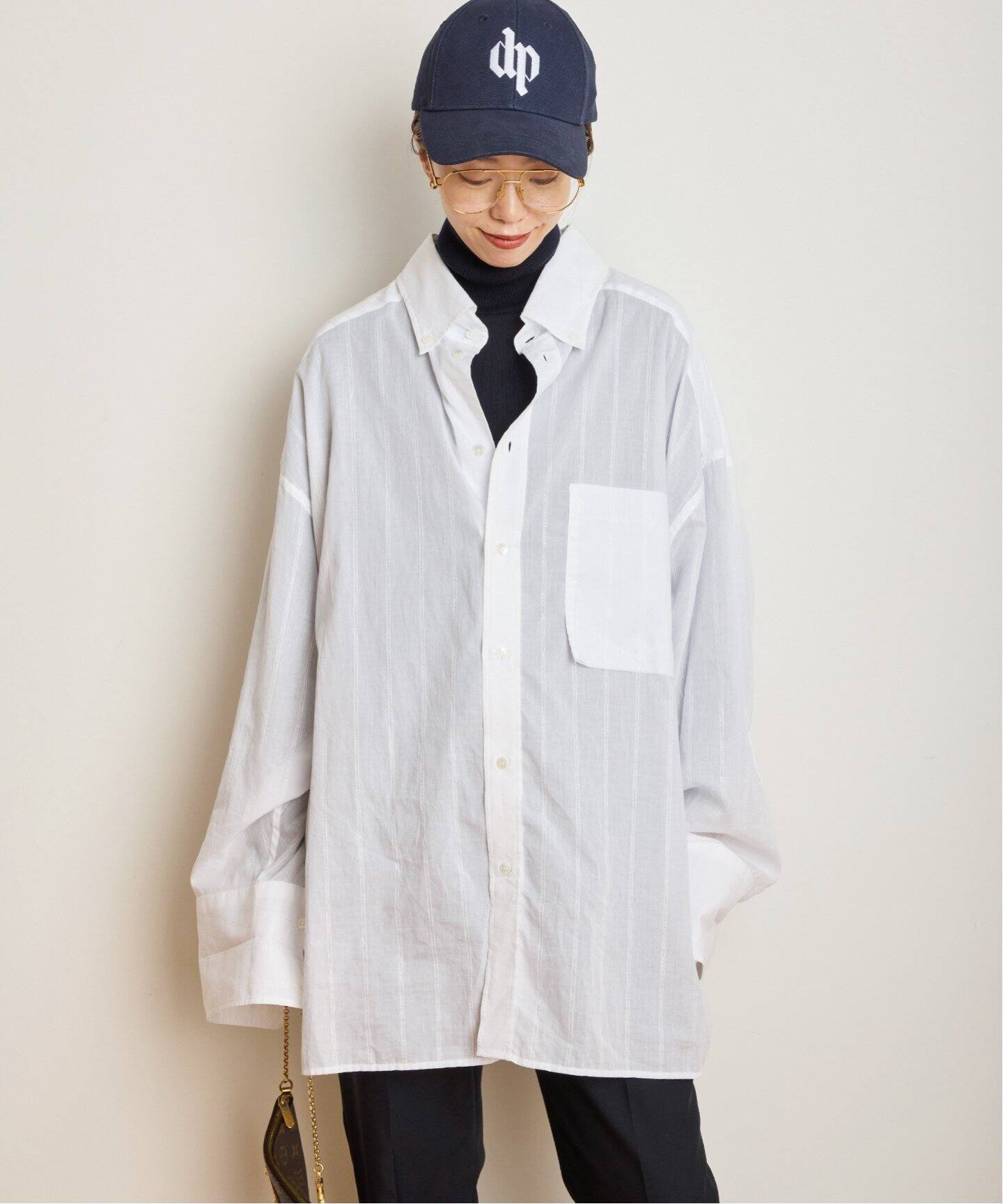 着用1度 タグあり】ドゥーズィエムクラスdarkpark ダークパーク シャツ