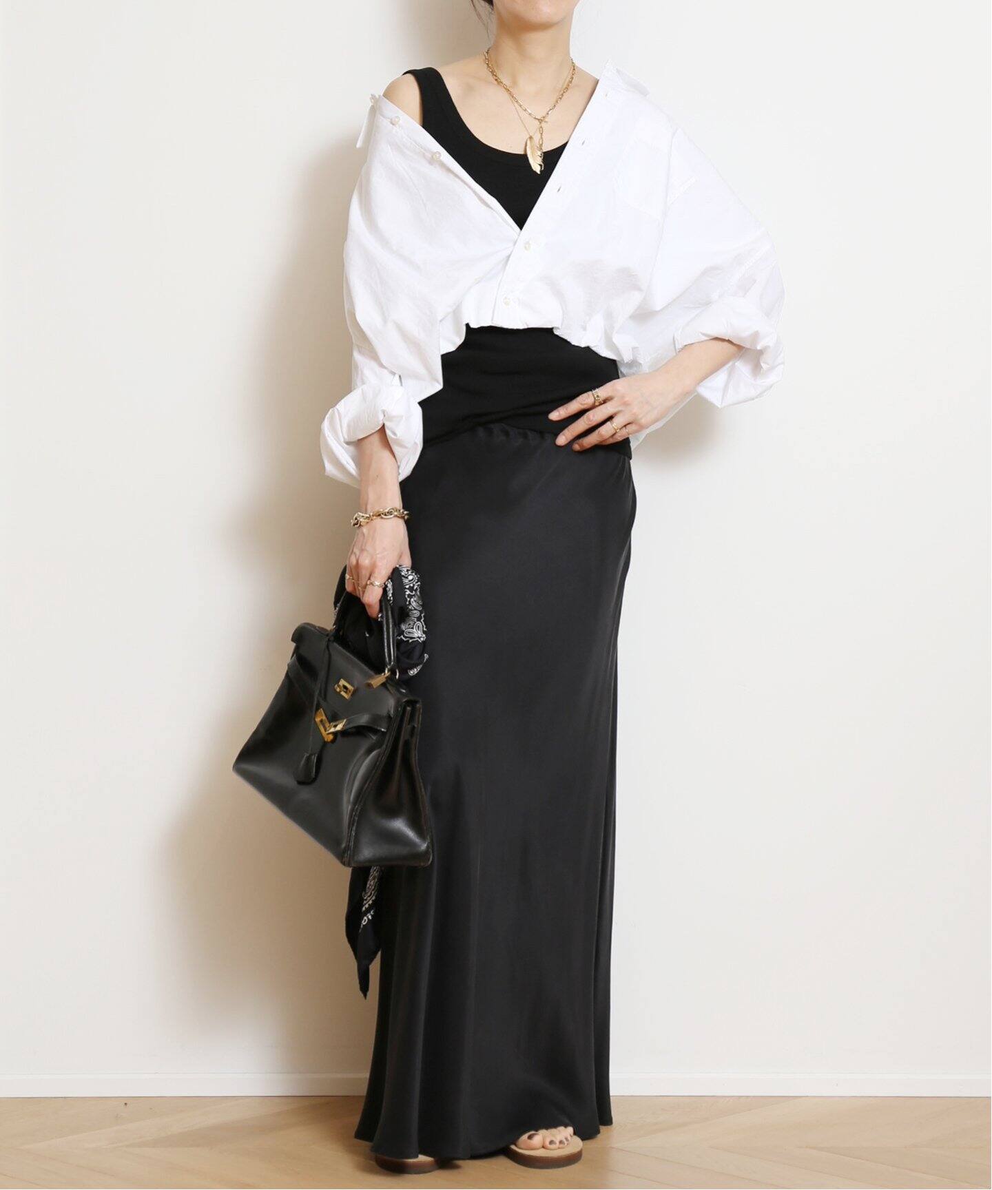 R13/アールサーティーン】CROSS OVER BUBBLE シャツ（シャツ