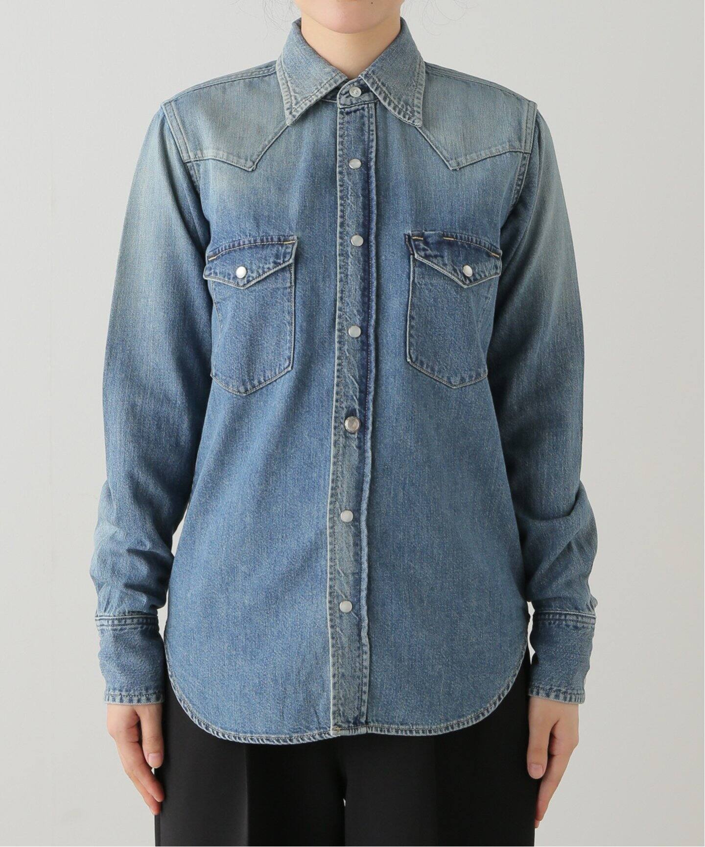 マディソンブルー MADISONBLUE ウエスタンシャツ 