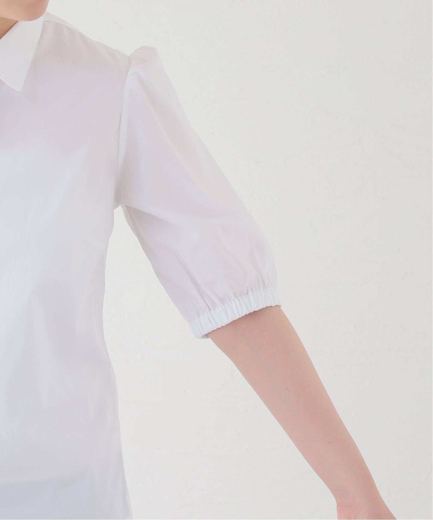 MARIA McMANUS/マリア マクマナス】 PUFF SLEEVE SLIM シャツ