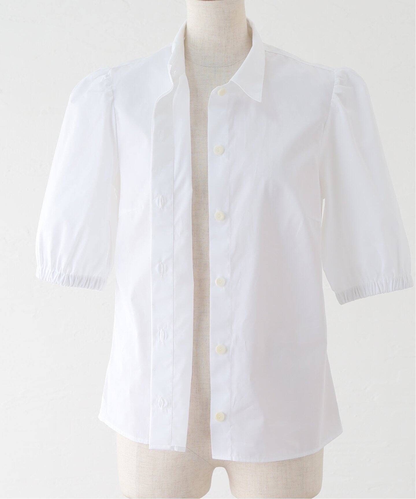 MARIA McMANUS/マリア マクマナス】 PUFF SLEEVE SLIM シャツ（シャツ  