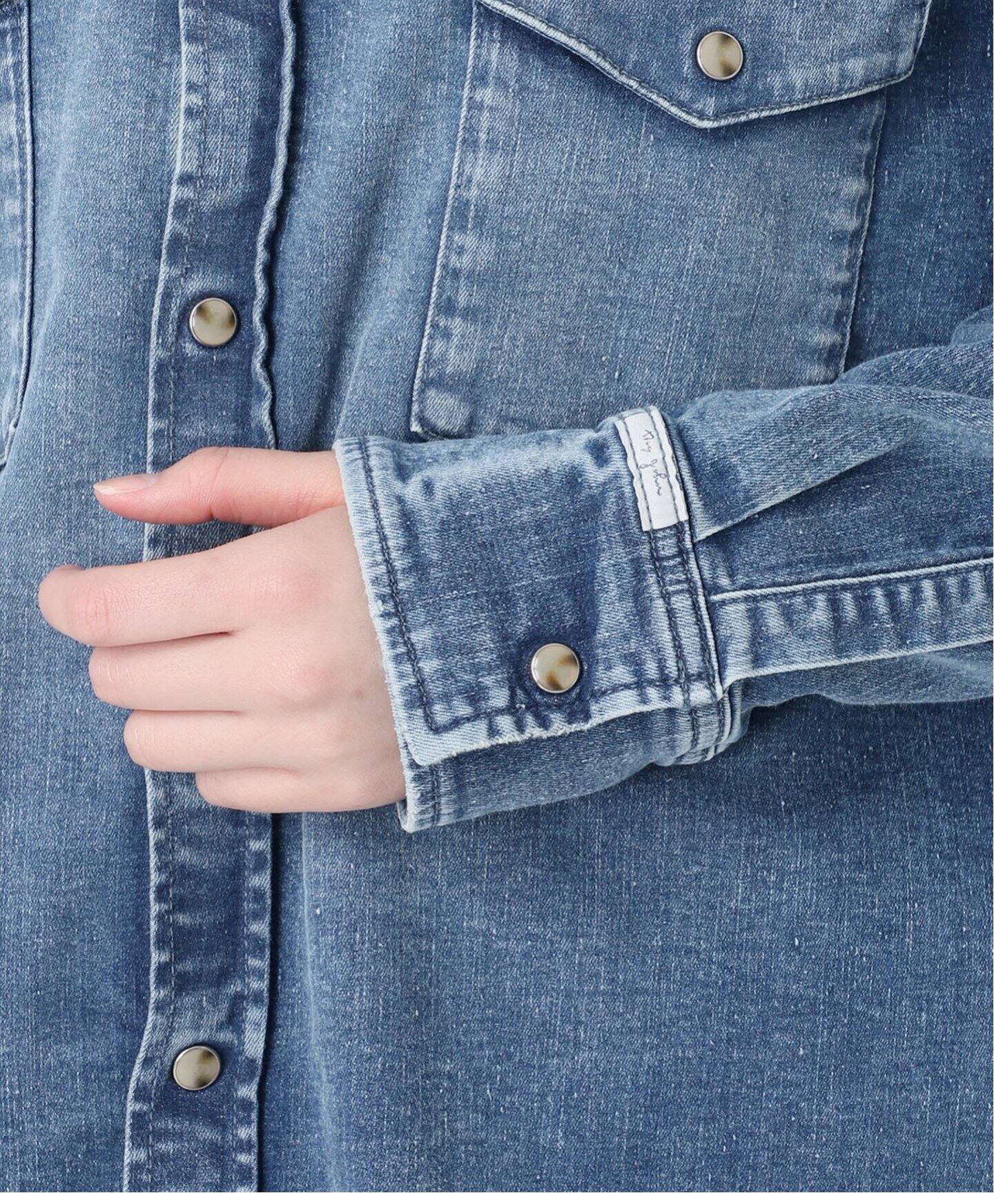 SURT/サート】 DENIM オーバーシャツ（シャツ／ブラウス）｜MUSE de 