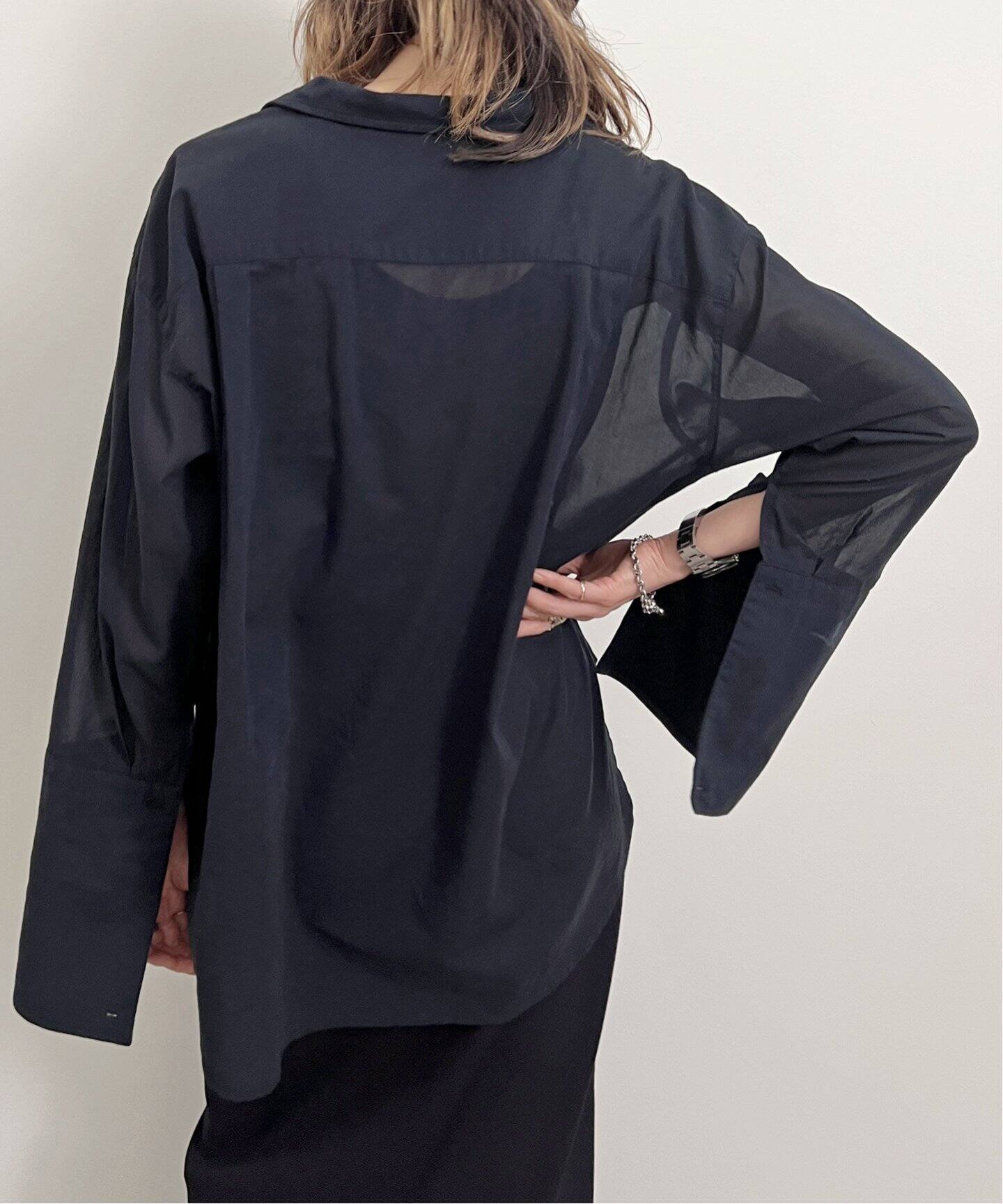 GOOD GRIEF!/グッドグリーフ】 SHEER COTTON SHIRT（シャツ／ブラウス  