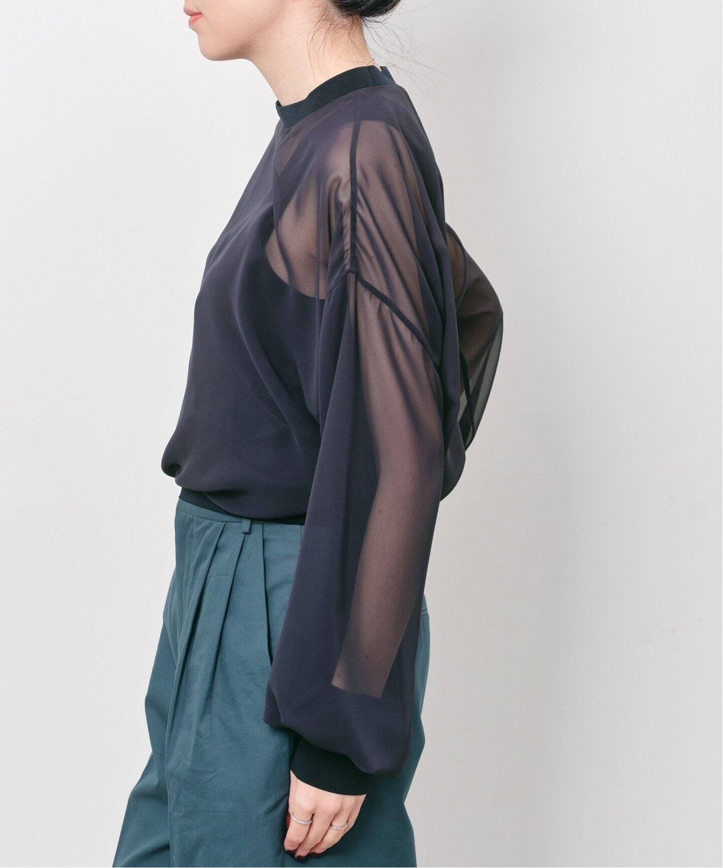 Sheer Blouse（シャツ／ブラウス）｜L