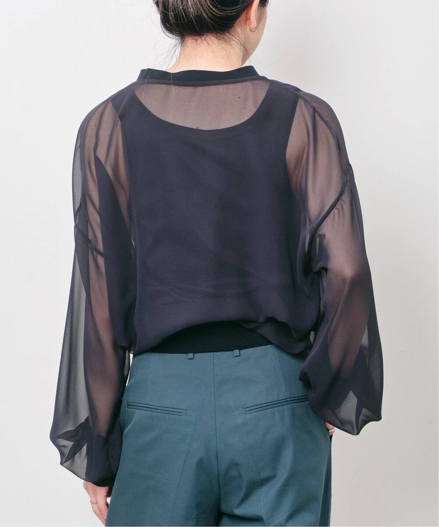Sheer Blouse（シャツ／ブラウス）｜L