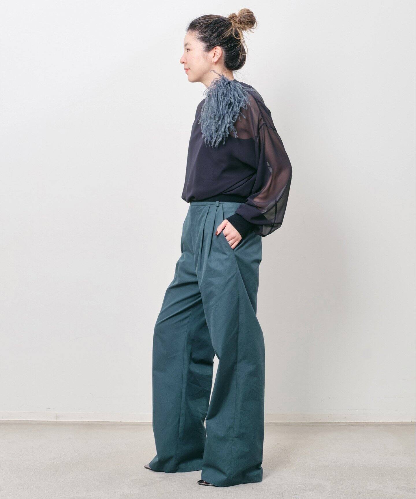 Sheer Blouse（シャツ／ブラウス）｜L 