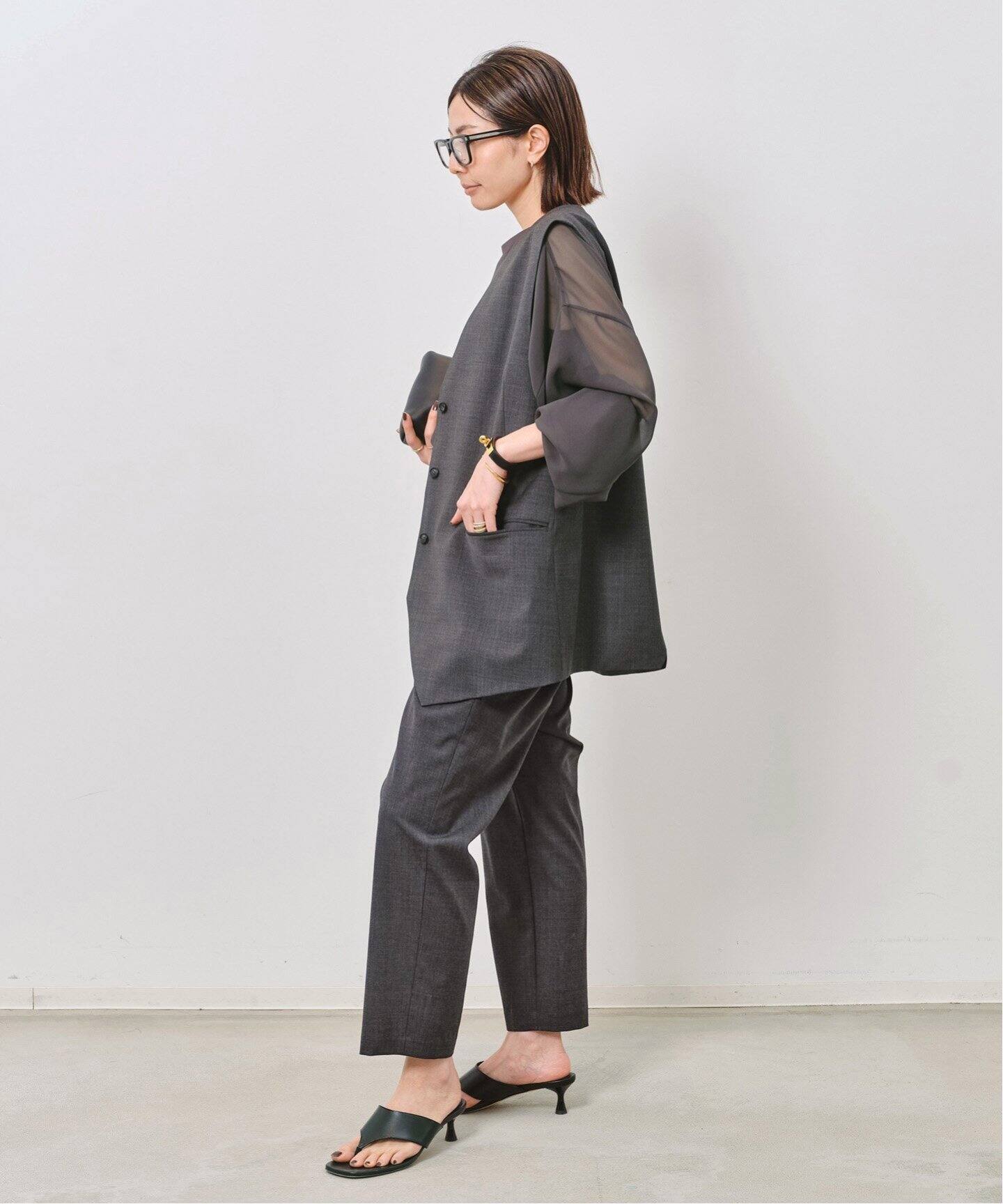 Sheer Blouse（シャツ／ブラウス）｜L