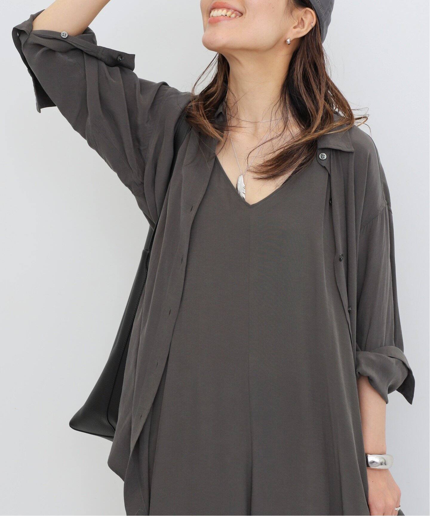 2way shirts（シャツ／ブラウス）｜L