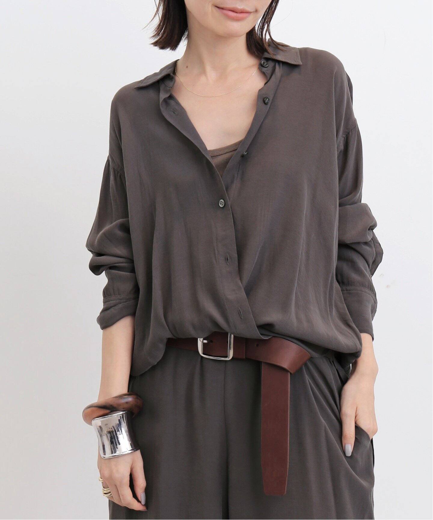 2way shirts（シャツ／ブラウス）｜L