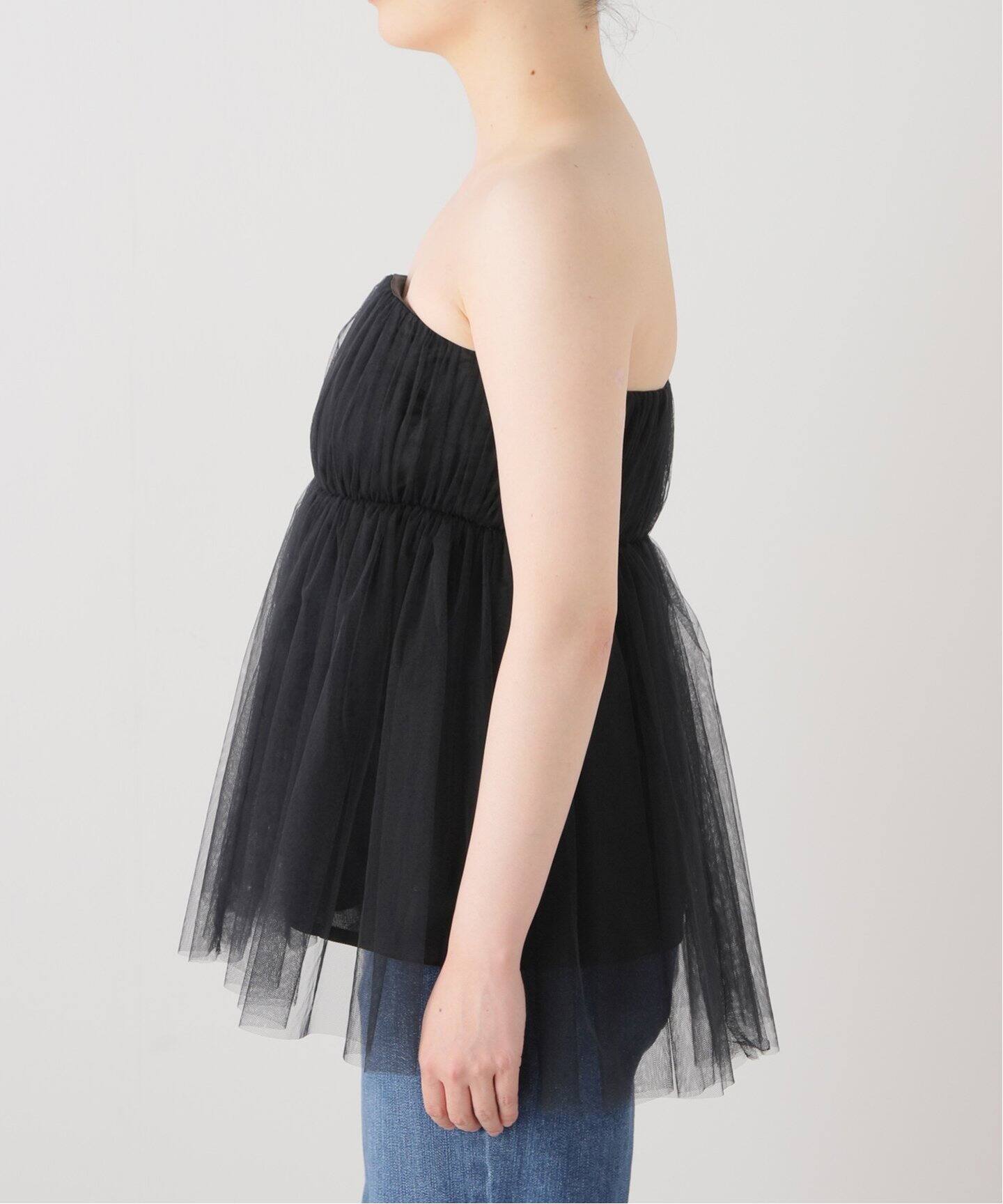 Tulle Bustier（その他トップス）｜L