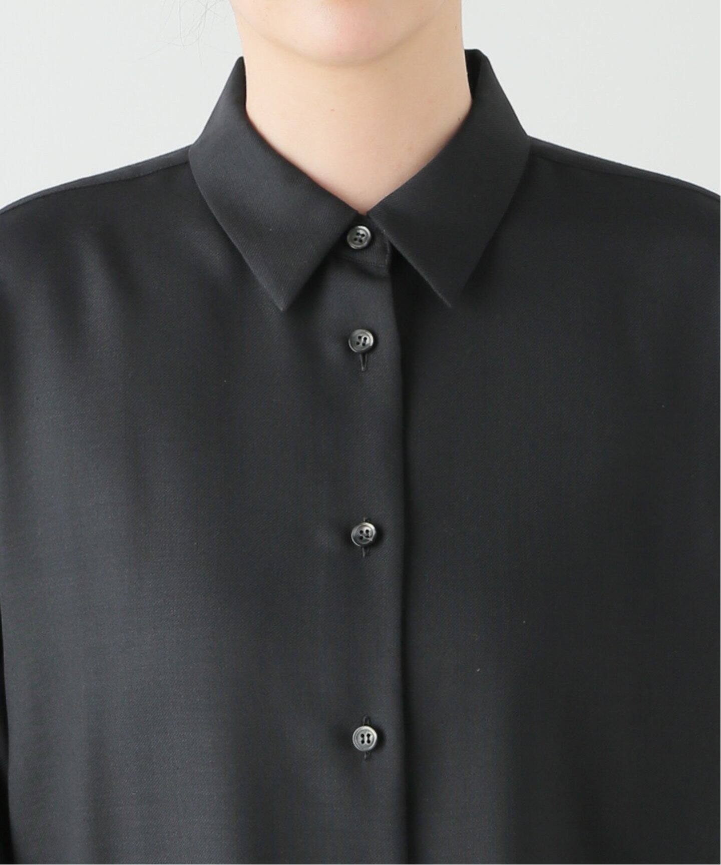 WOOL 2WAY SHIRT（シャツ／ブラウス）｜L