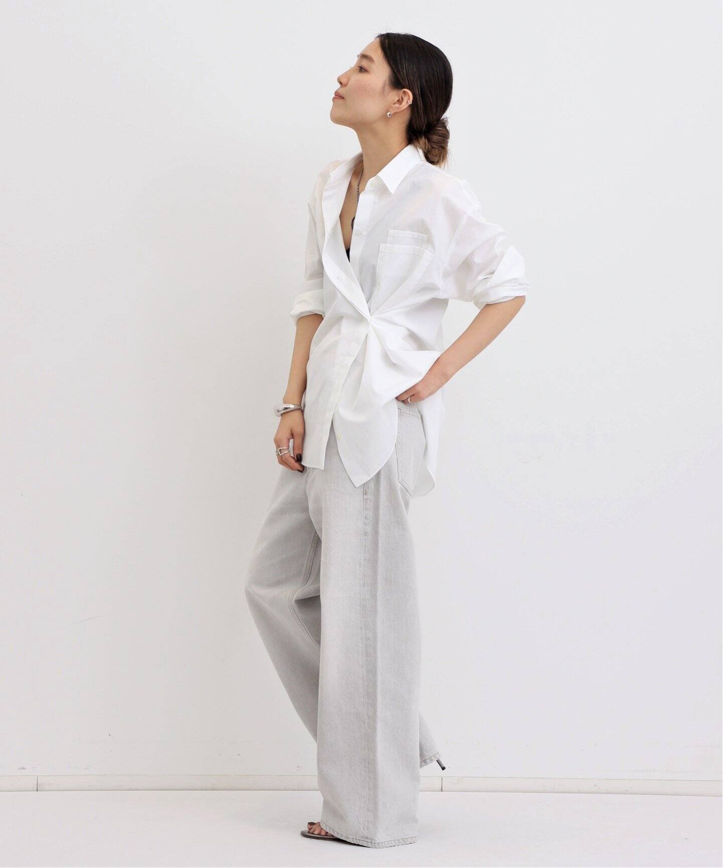 ELEGANT SHIRT(POPLIN)（シャツ／ブラウス）｜L