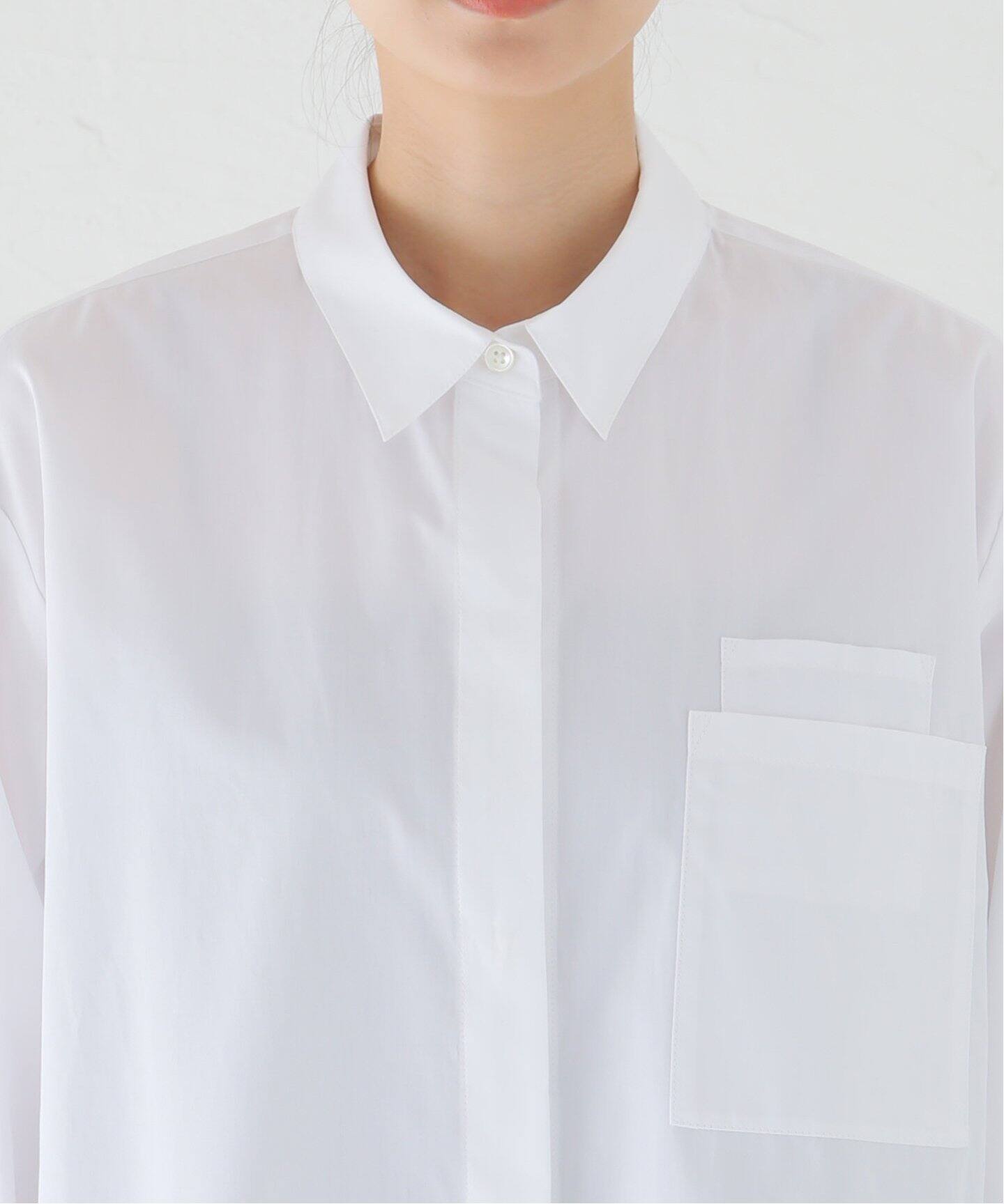 ELEGANT SHIRT(POPLIN)（シャツ／ブラウス）｜L