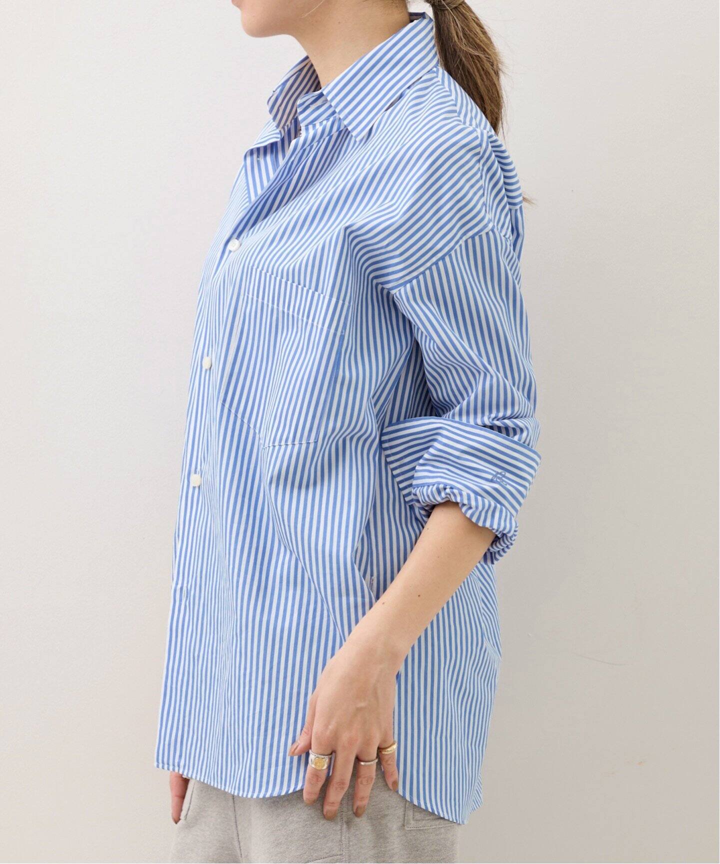 MADISON BLUE/マディソン ブルー】 J.BRADLEY NARROW L/S SH STR 