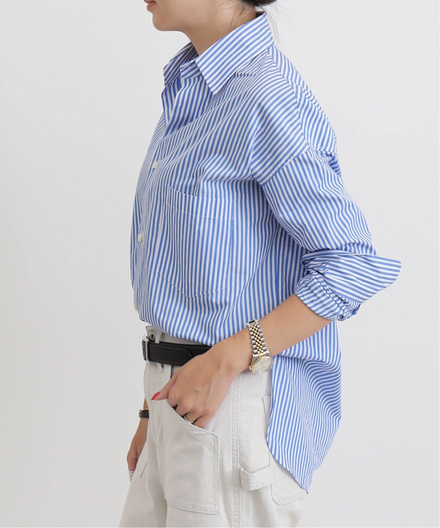 MADISON BLUE JBRADLEY ストライプシャツ （MADISON BLUE/マディソン  