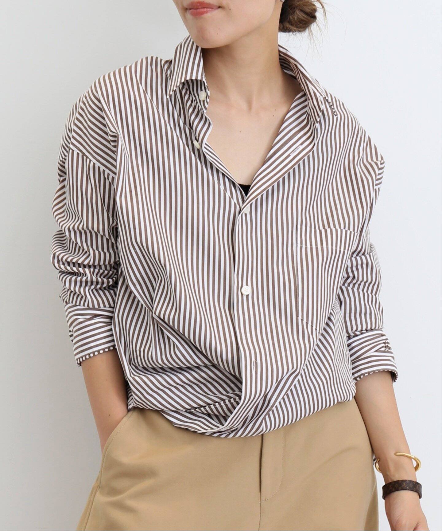 MADISON BLUE/マディソン ブルー】 J.BRADLEY NARROW L/S SH STR  