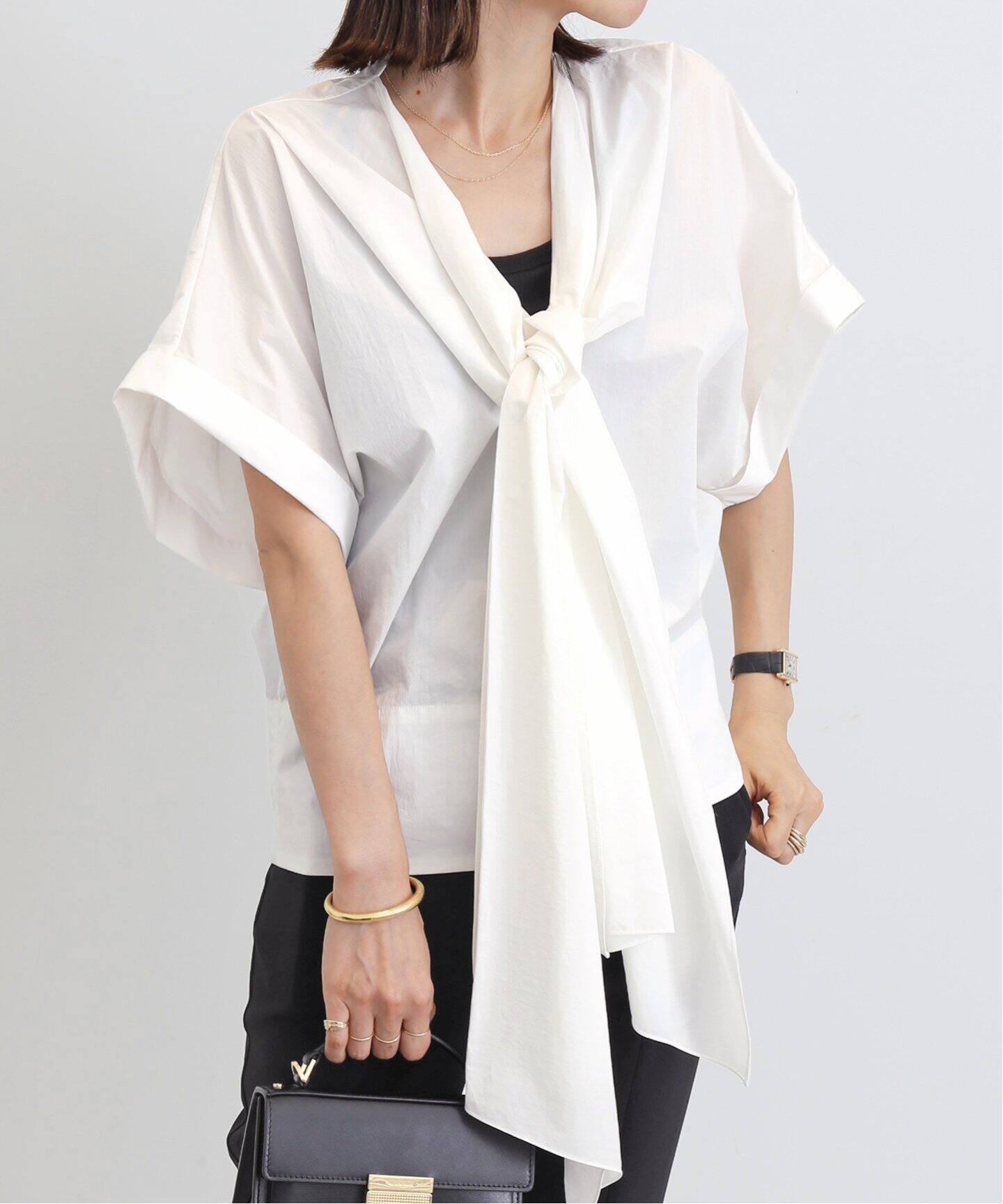 KALLMEYER/カルメイヤー】 IRIS SHIRT BLOUSE（シャツ／ブラウス）｜L 