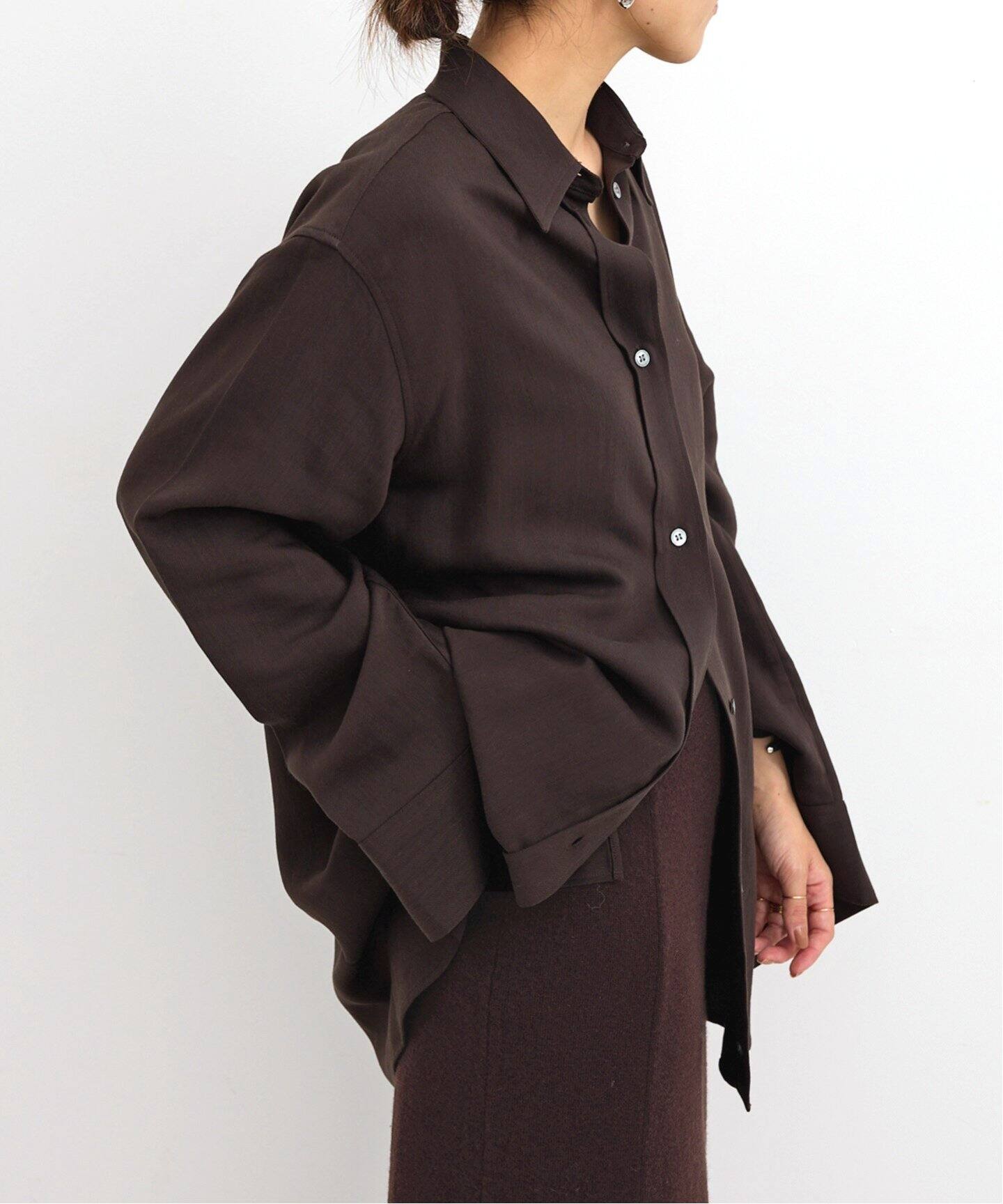 STUDIO NICHOLSON/スタジオ ニコルソン】 SANTOS OVERSHIRT（シャツ 