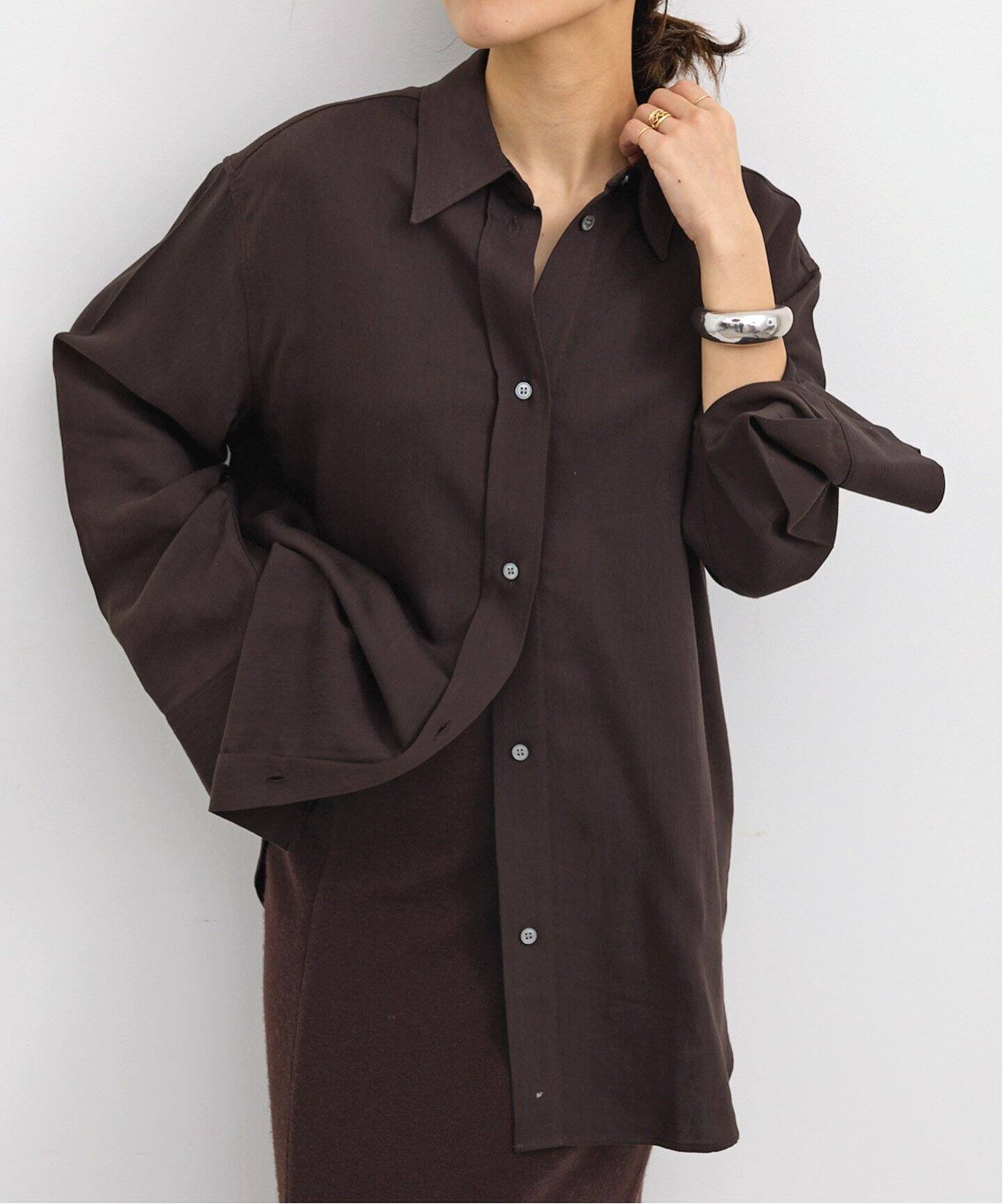 STUDIO NICHOLSON/スタジオ ニコルソン】 SANTOS OVERSHIRT（シャツ  