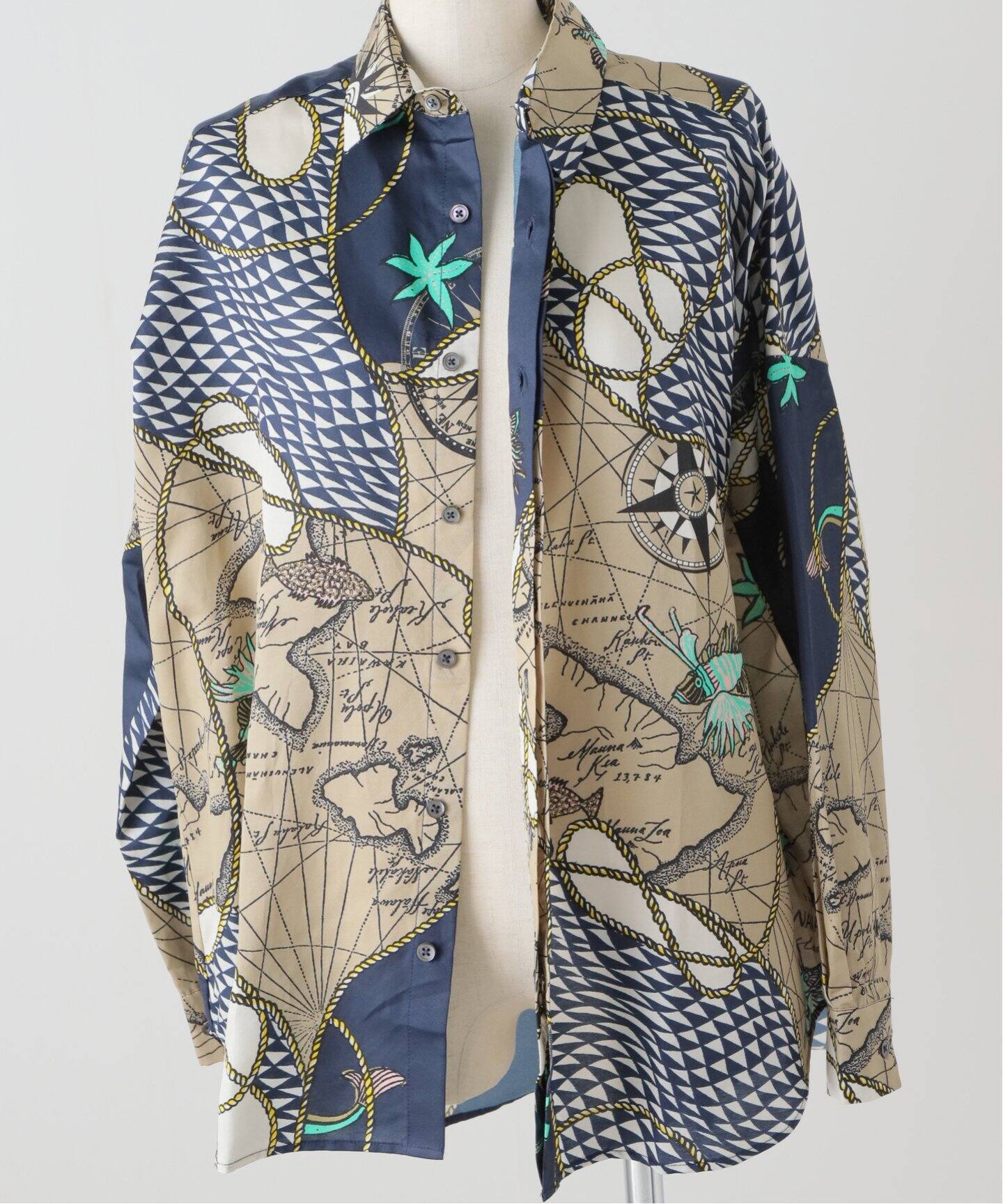 未使用】バナナタイム23SS コットンシルクシャツ定価4.5万円 