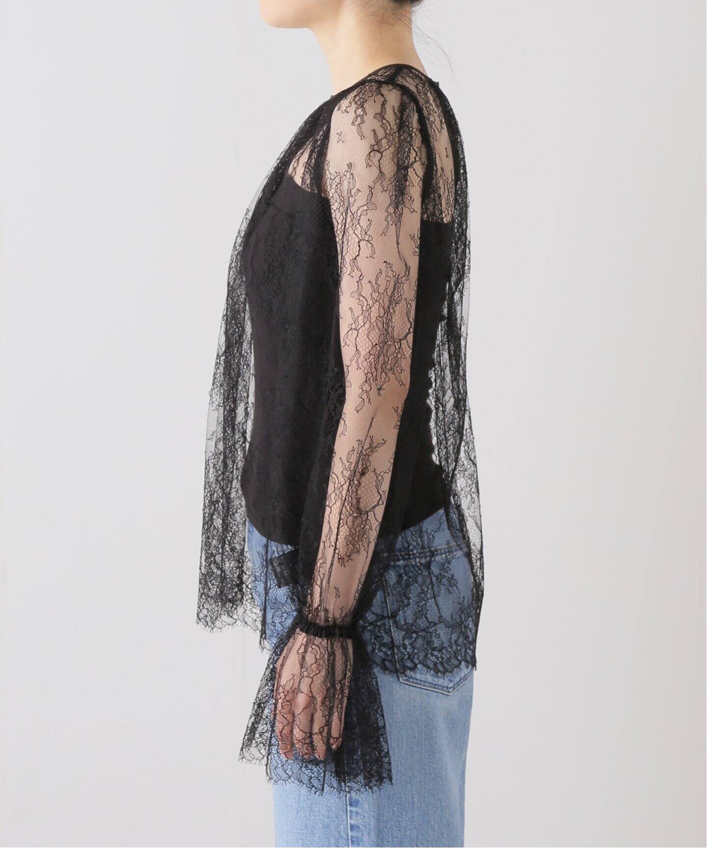 Lace Blouse（シャツ／ブラウス）｜L 