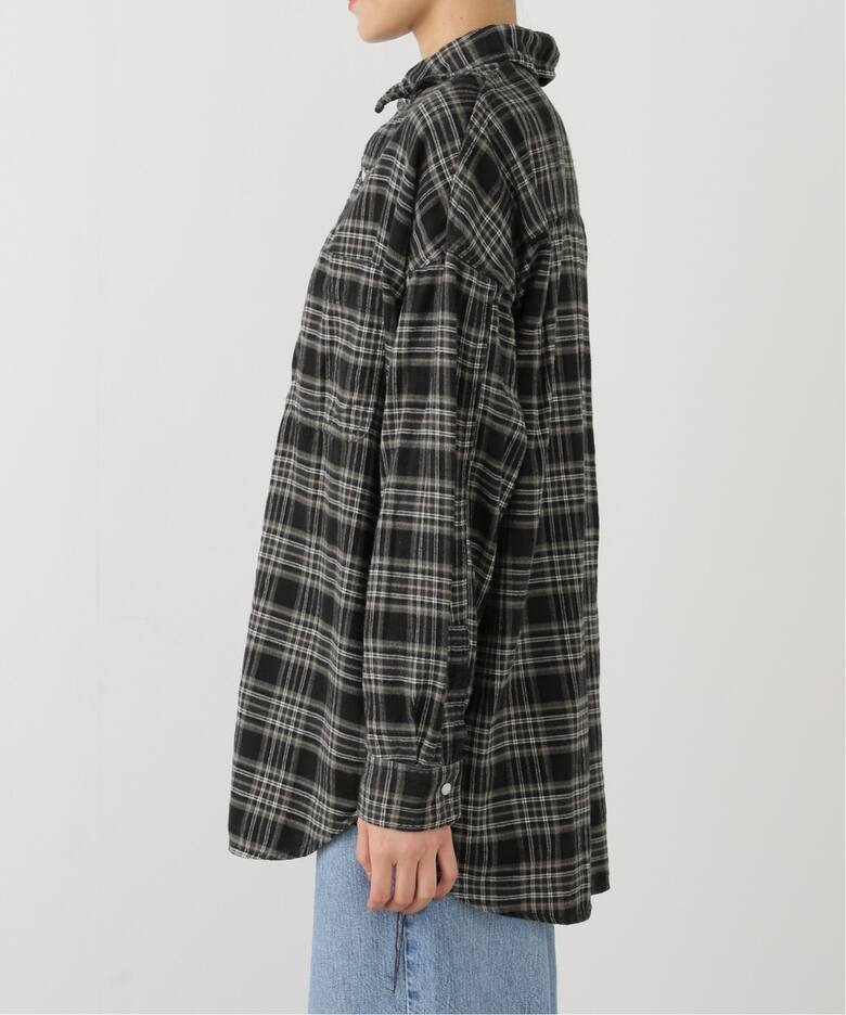 REMI RELIEF/レミ レリーフ】 CHECK SHIRT（シャツ／ブラウス）｜L  