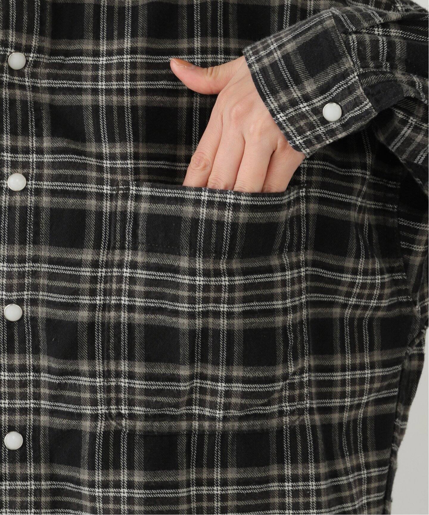 REMI RELIEF/レミ レリーフ】 CHECK SHIRT（シャツ／ブラウス）｜L  