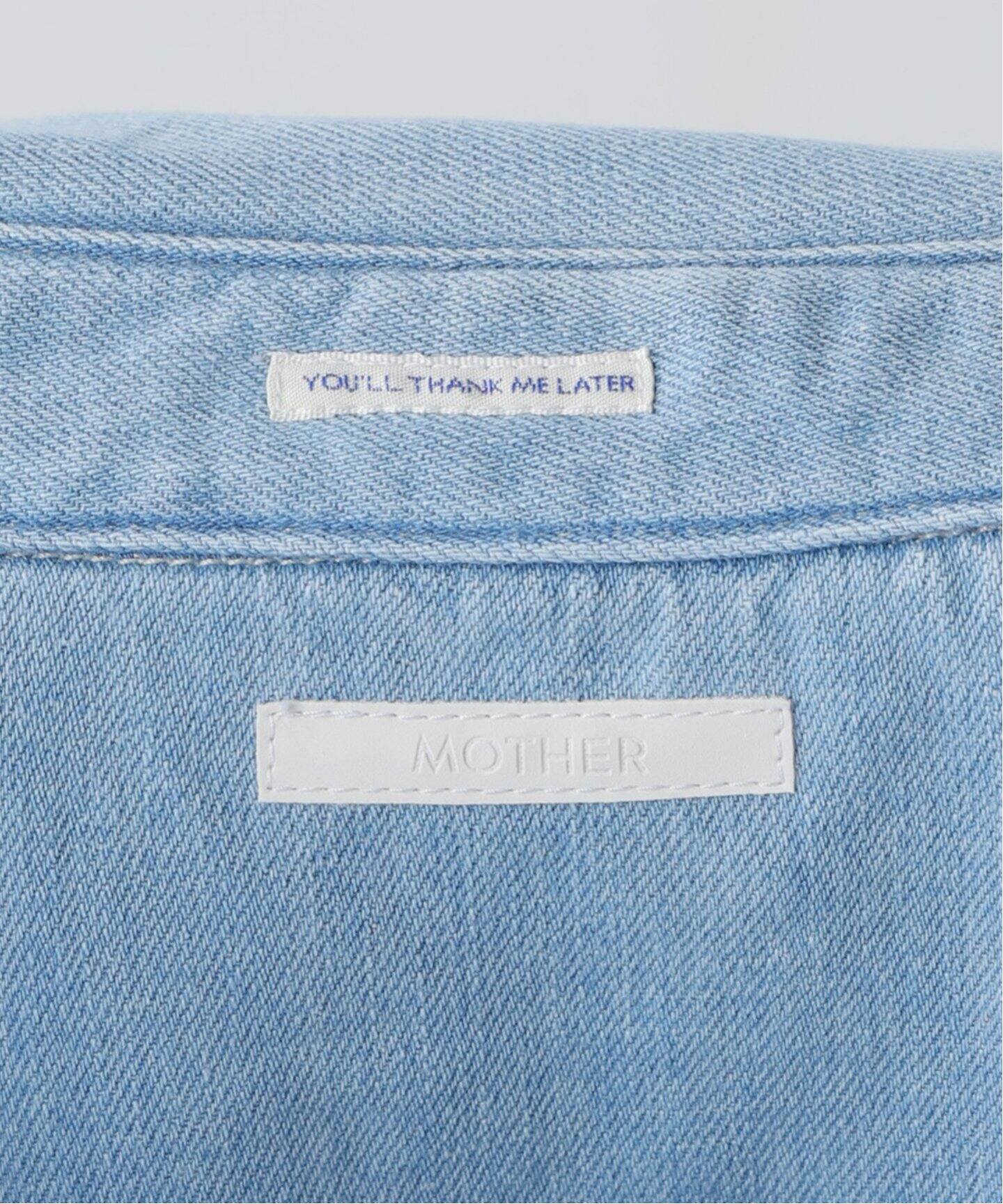 MOTHER/マザー】 DENIM SHIRT（シャツ／ブラウス）｜L