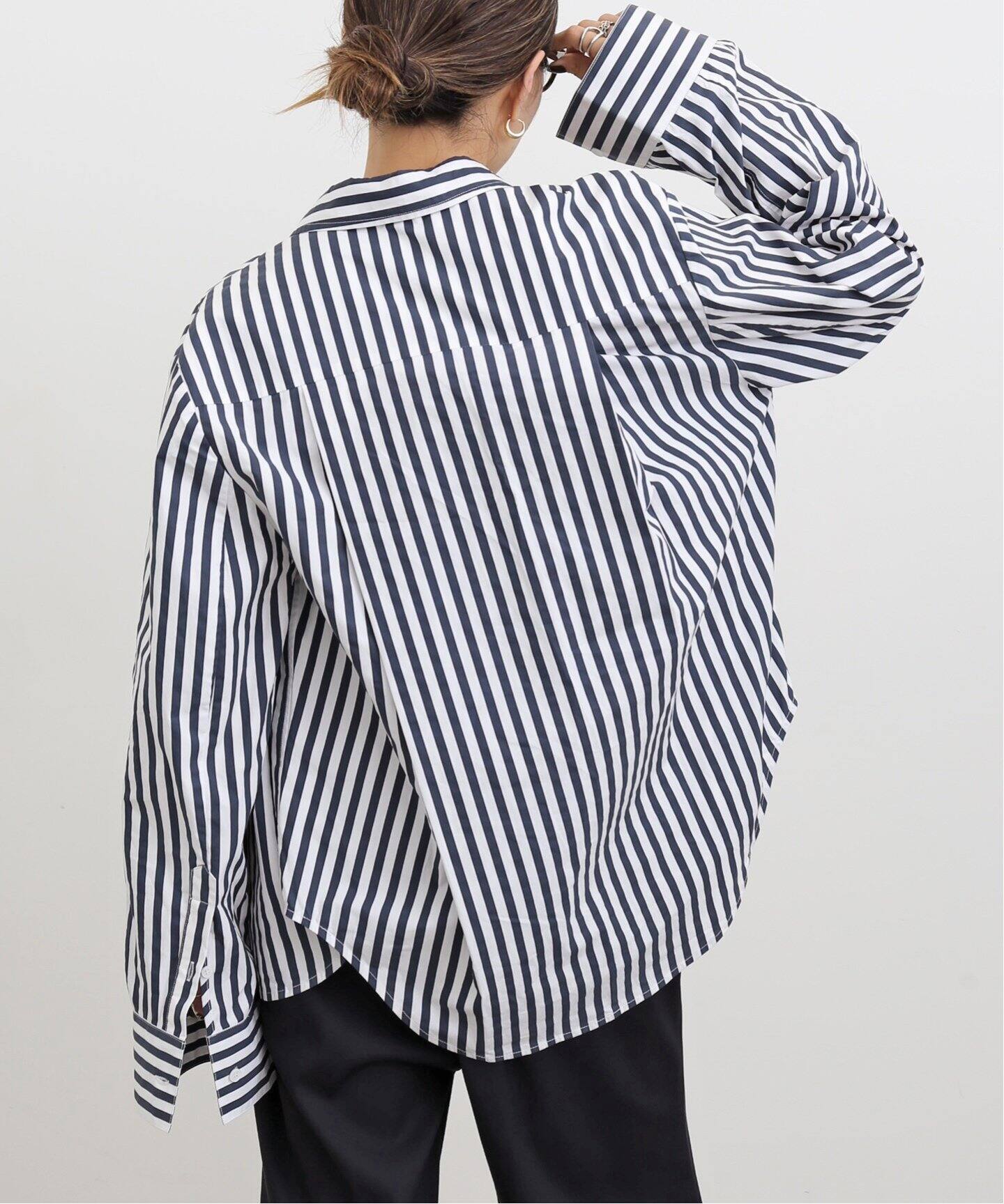 AEXAE/エイエックスエイ】 Cotton Wide Sleeve Shirt（シャツ 