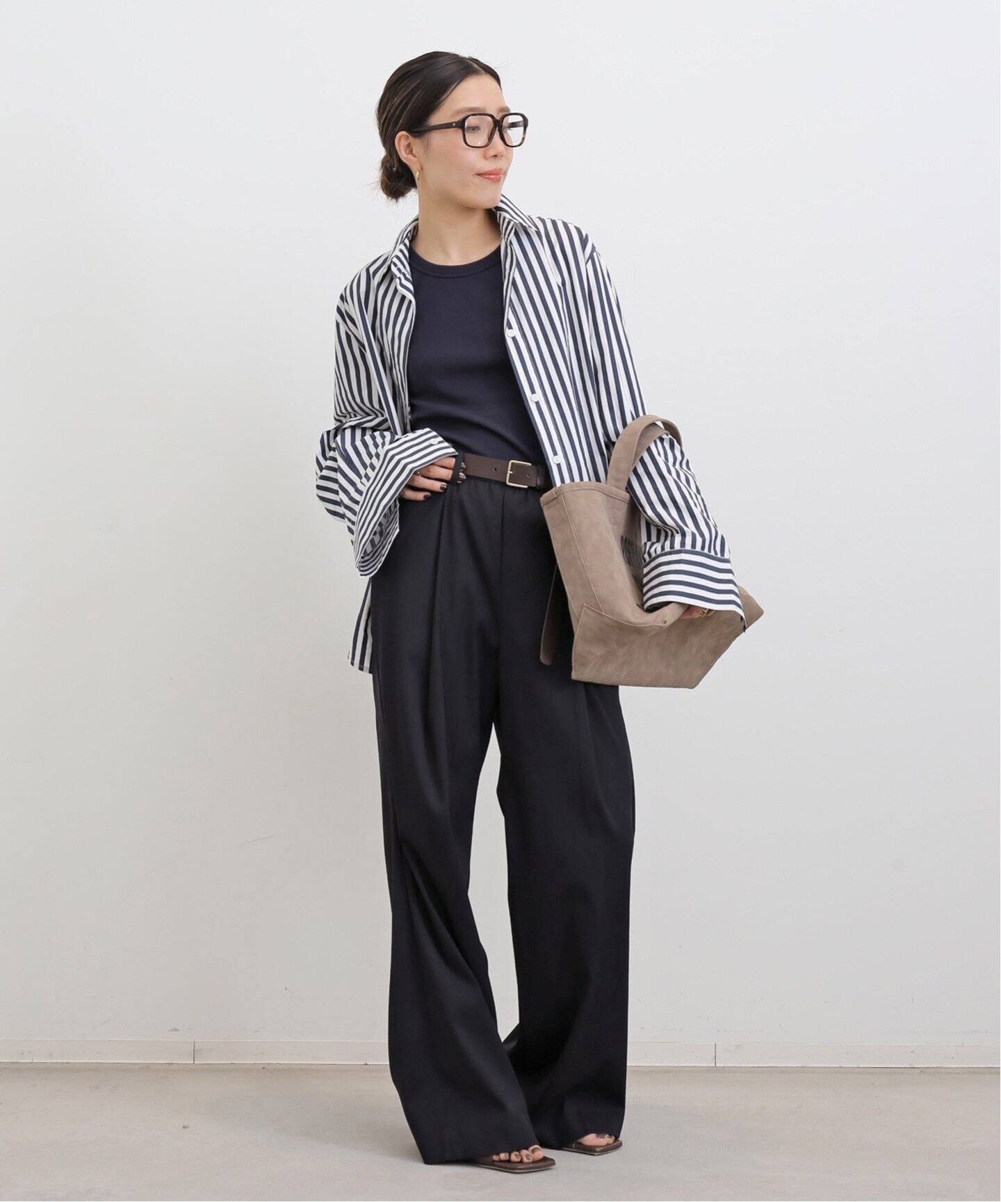 AEXAE/エイエックスエイ】 Cotton Wide Sleeve Shirt（シャツ 