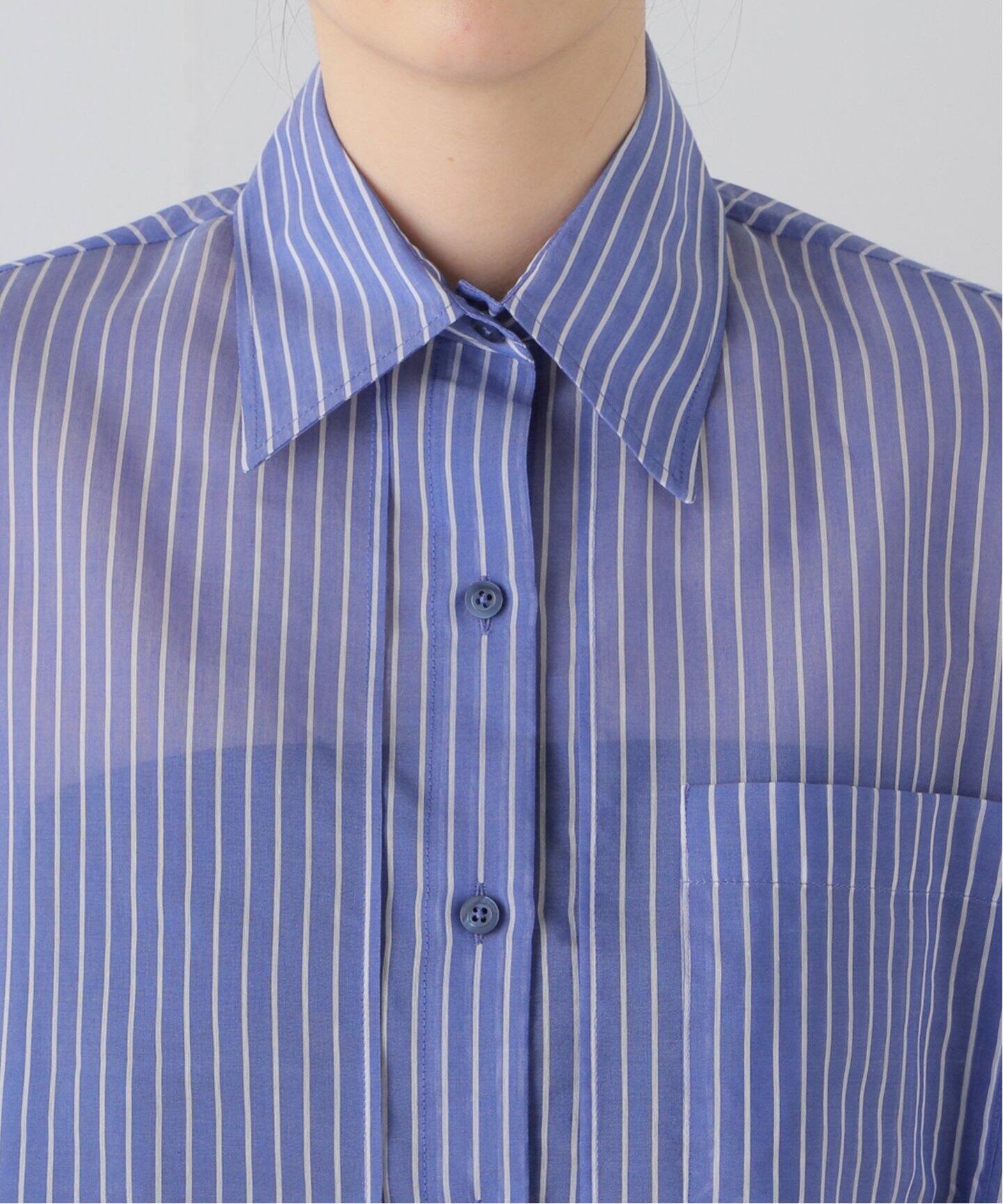LAppartement Sheer Stripe Shirt（シャツ／ブラウス）｜L