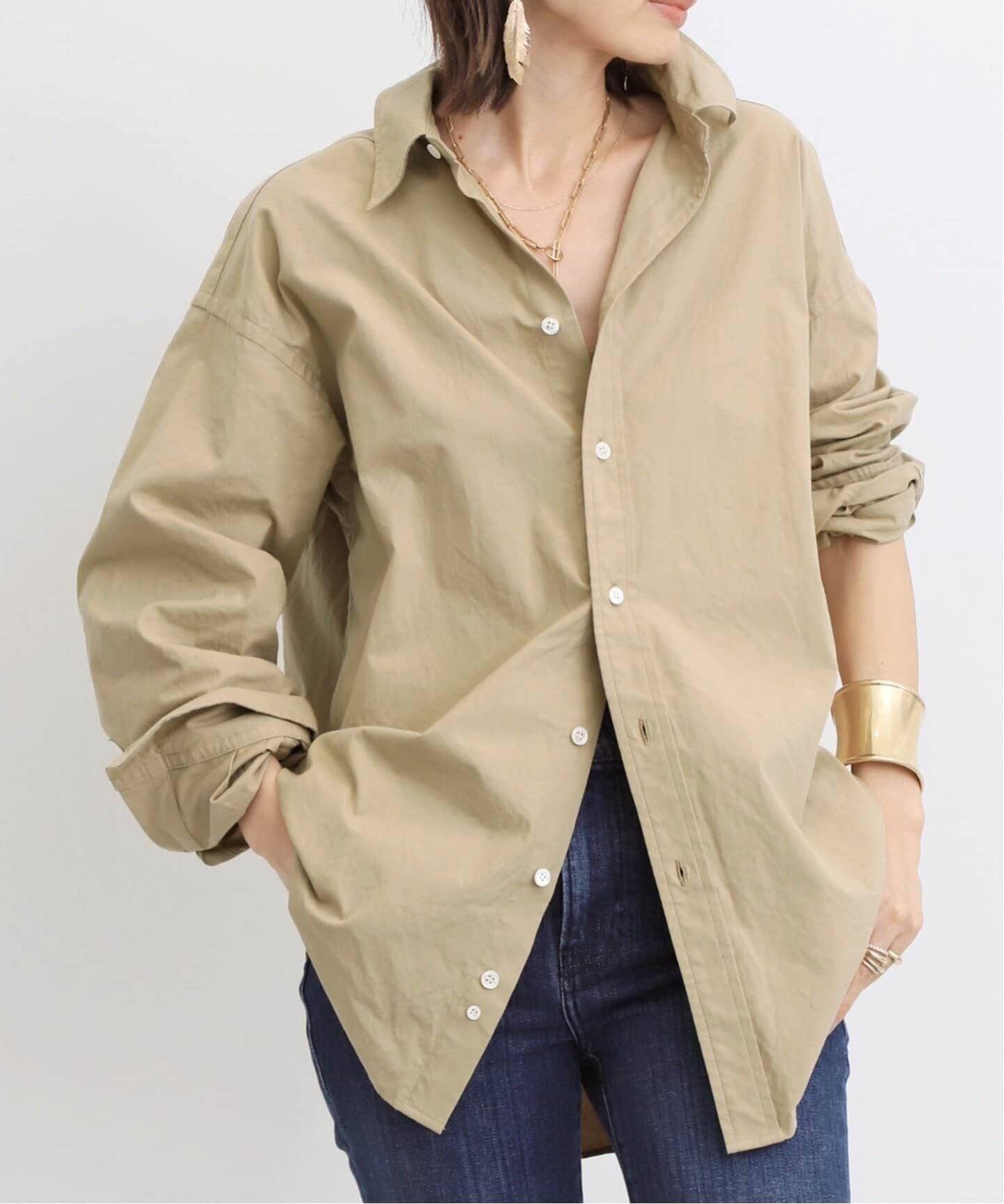 AMERICANA/アメリカーナ】 WASHED RELAX SHIRTS（シャツ／ブラウス 