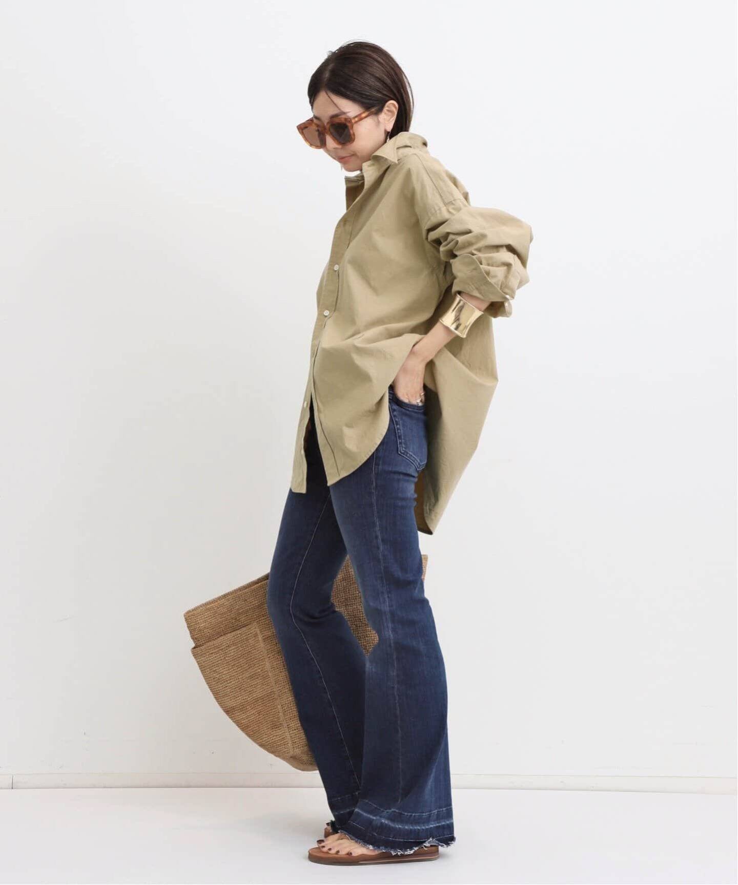 AMERICANA/アメリカーナ】 WASHED RELAX SHIRTS（シャツ／ブラウス 