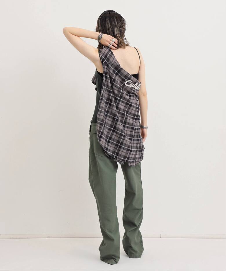 SHAINA MOTE/シャイナ モート】 CAMISOLE TOP（キャミソール）｜L