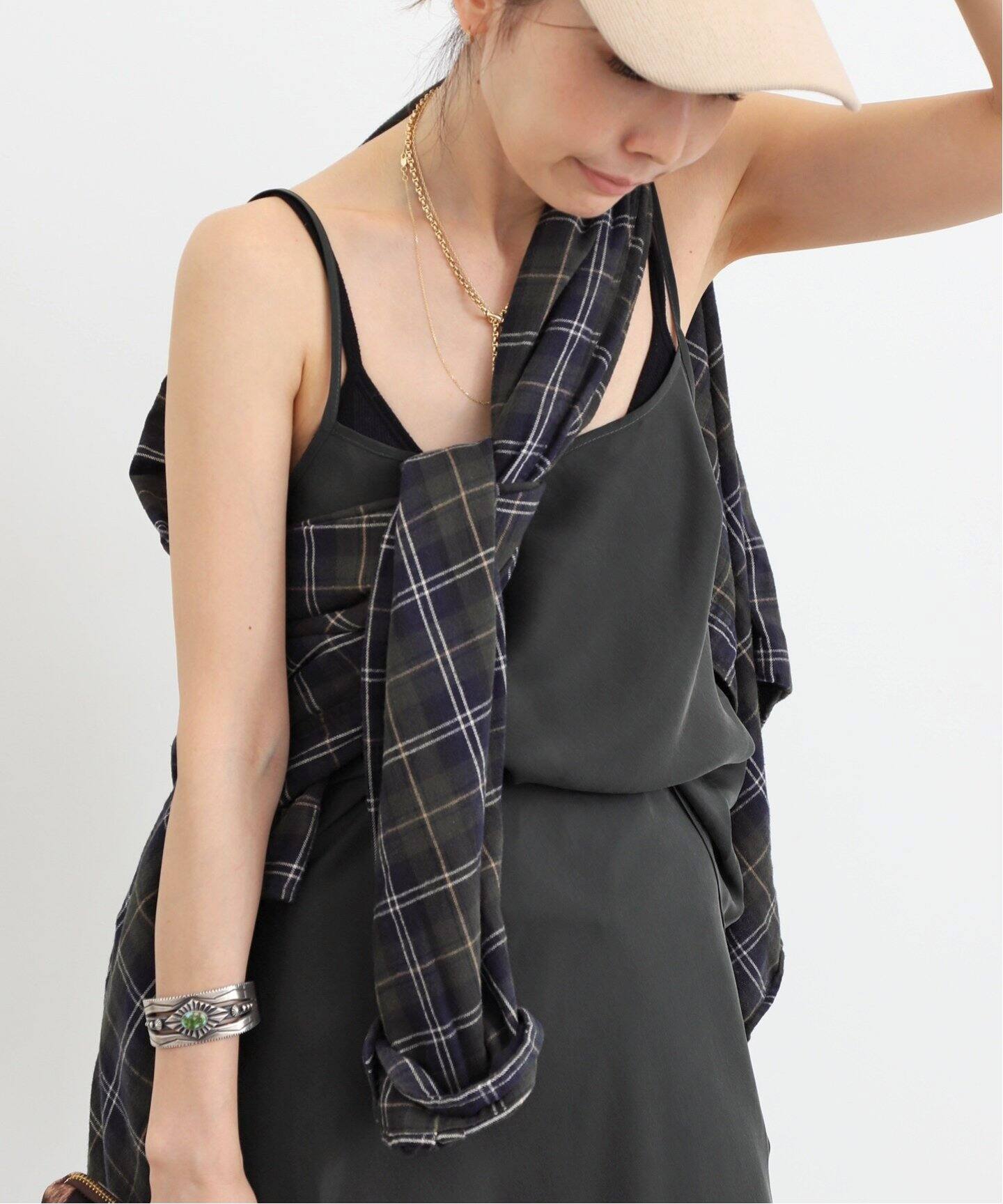 SHAINA MOTE/シャイナ モート】 CAMISOLE TOP（キャミソール）｜L 