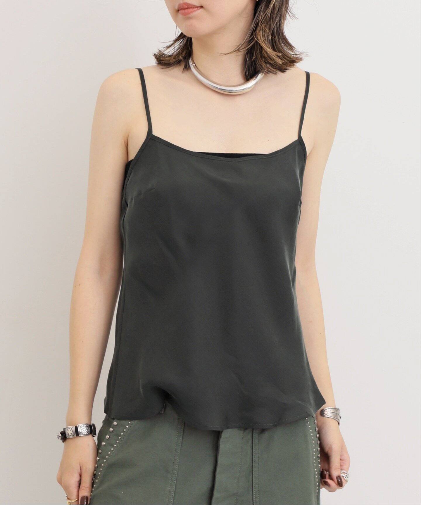 SHAINA MOTE/シャイナ モート】 CAMISOLE TOP（キャミソール）｜L 