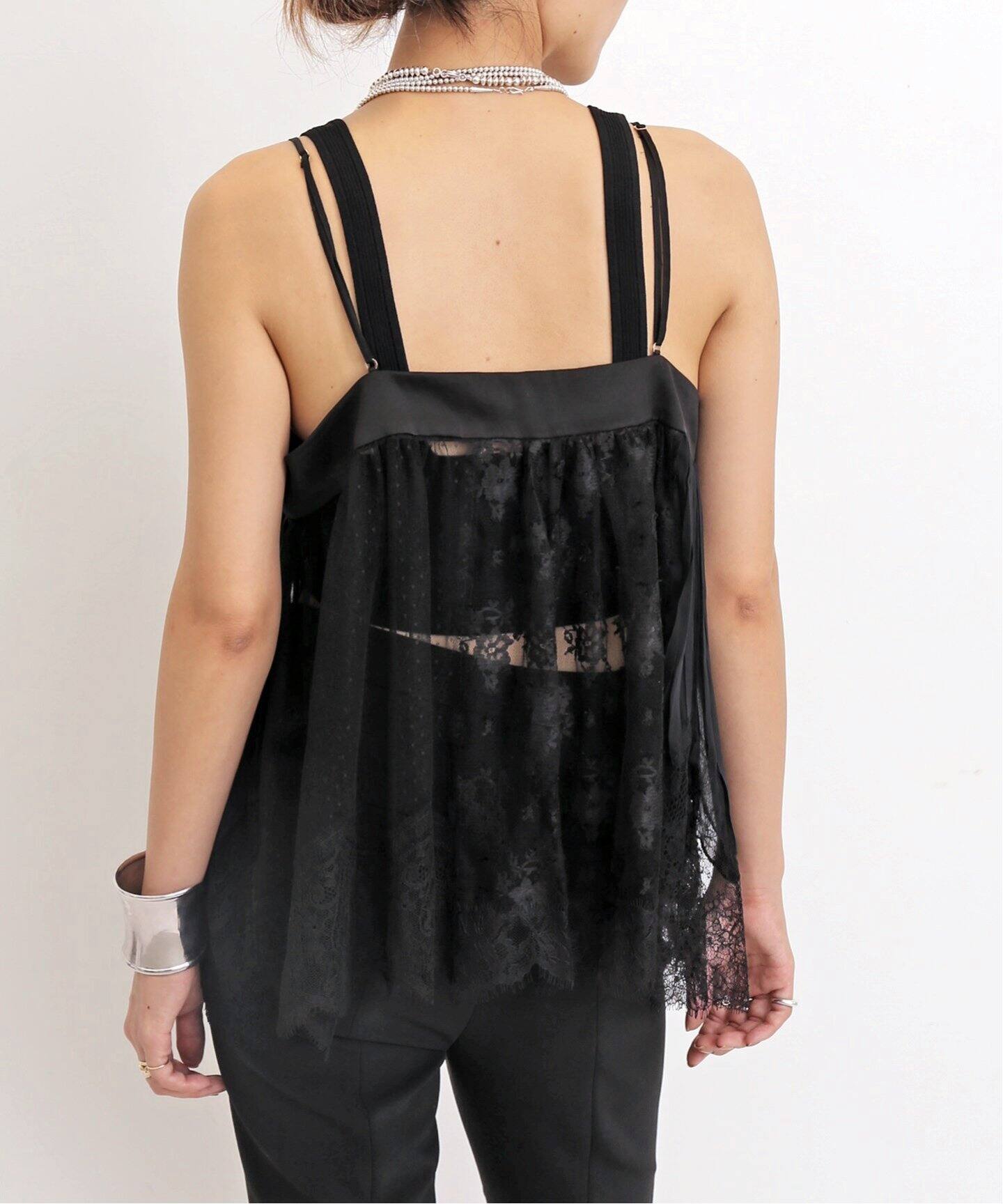 Lisiere Lace Camisole（キャミソール）｜L