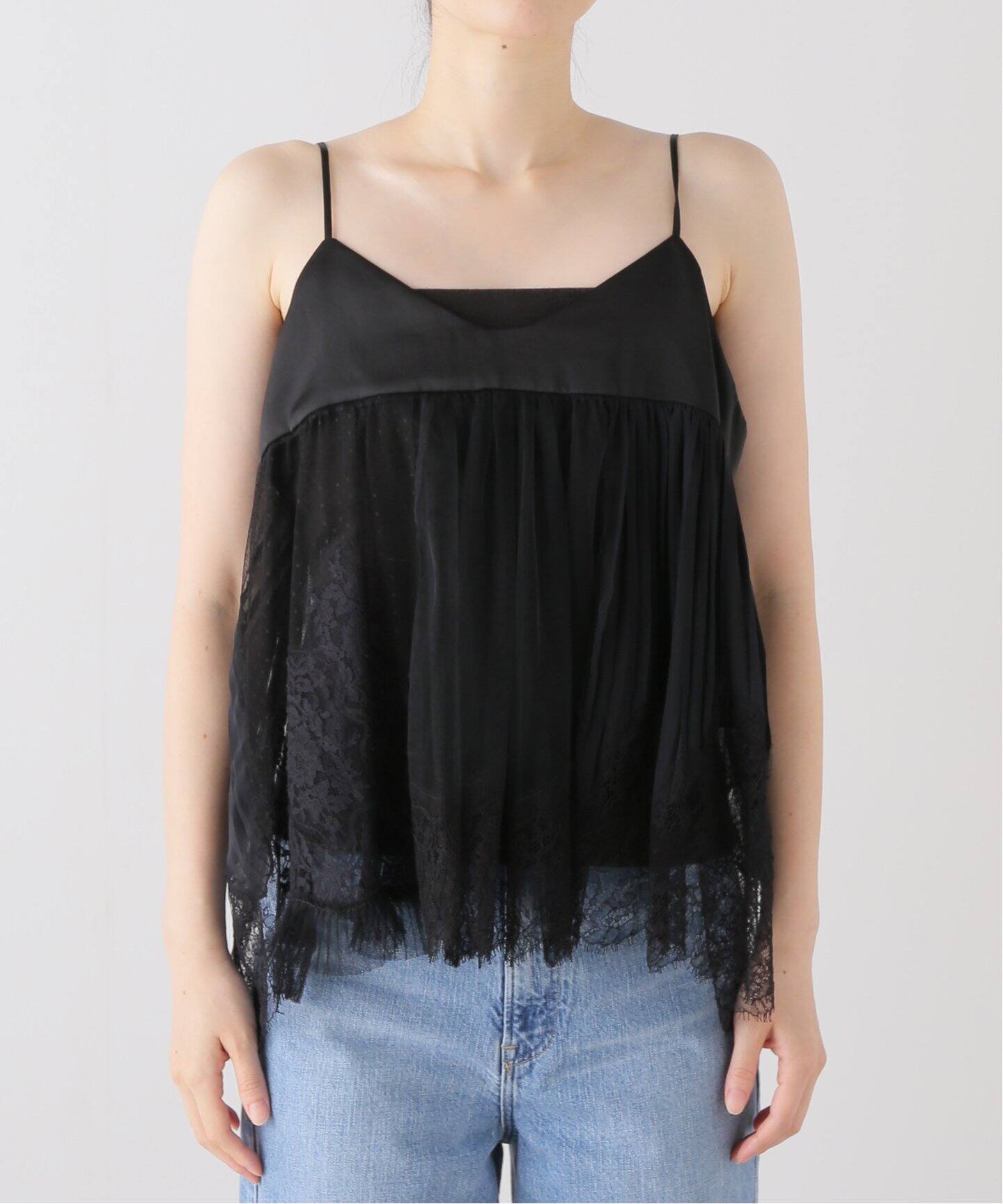 Lisiere Lace Camisole（キャミソール）｜L