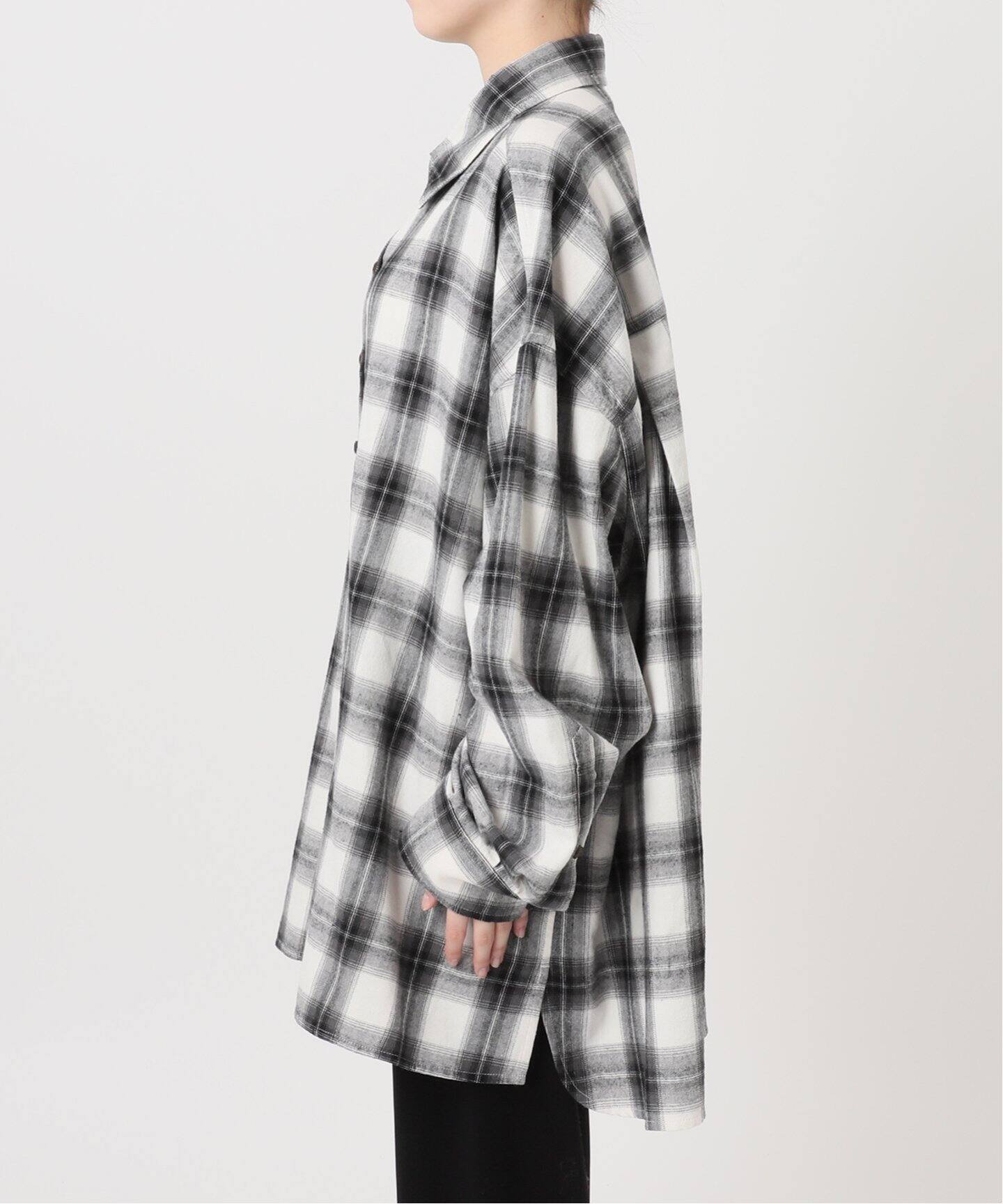 PROVOKE/プロヴォーク】Oversized check Shirt（シャツ／ブラウス  