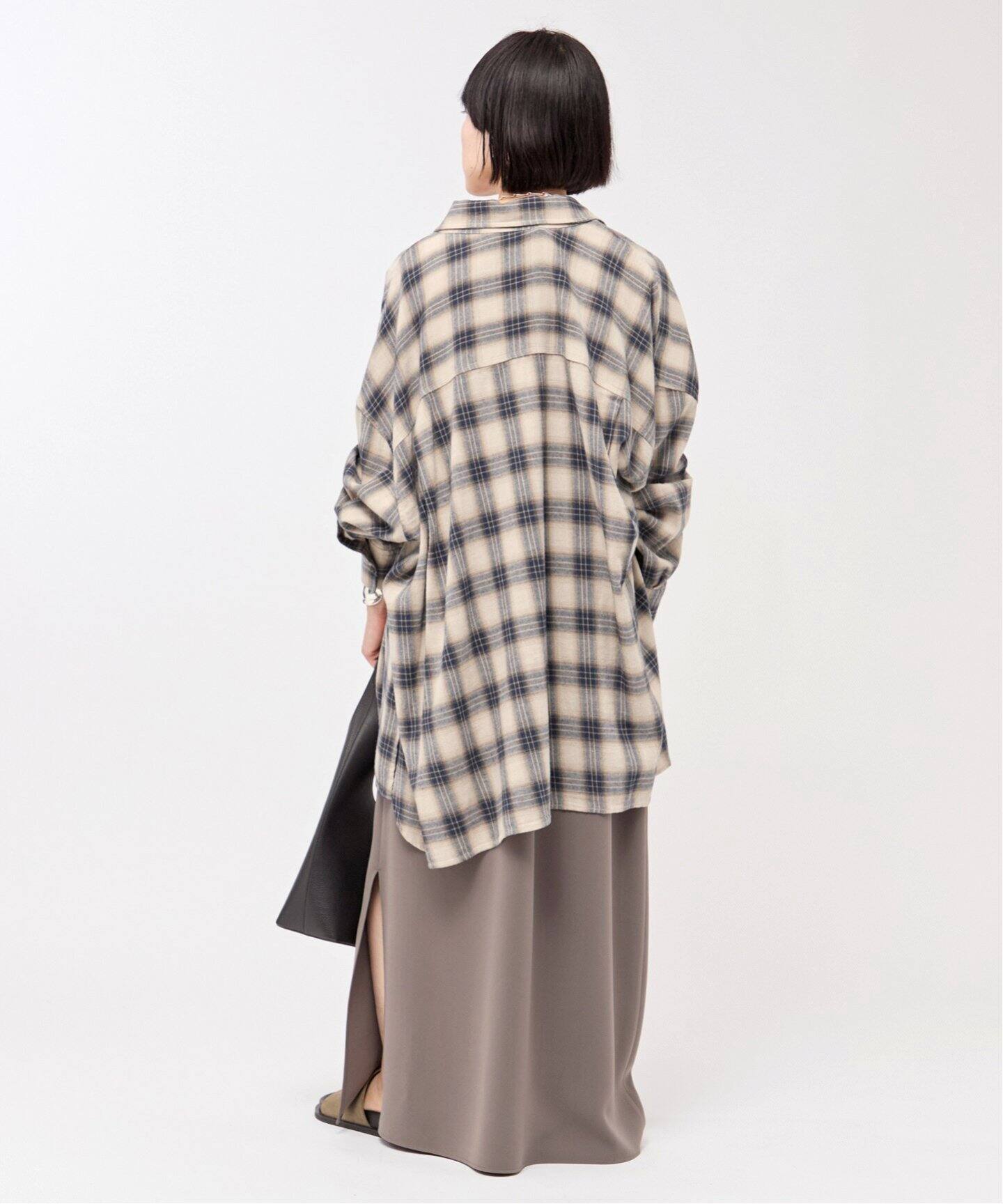 PROVOKE/プロヴォーク】Oversized check Shirt（シャツ／ブラウス 
