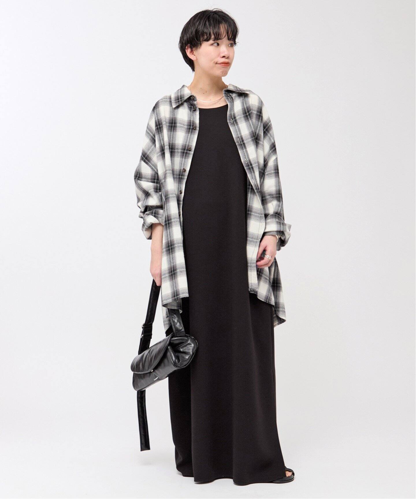 PROVOKE/プロヴォーク】Oversized check Shirt（シャツ／ブラウス  