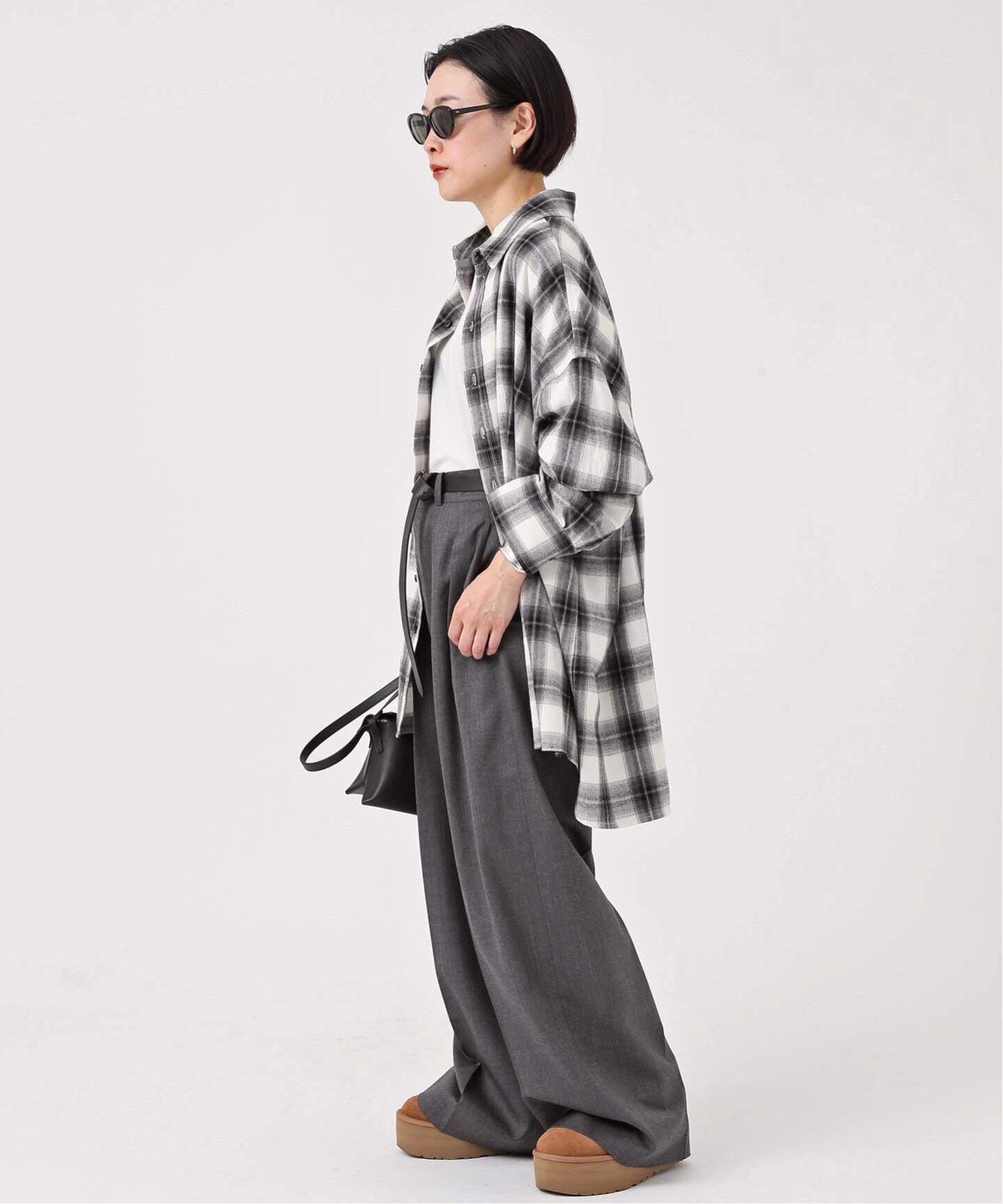 PROVOKE/プロヴォーク】Oversized check Shirt（シャツ