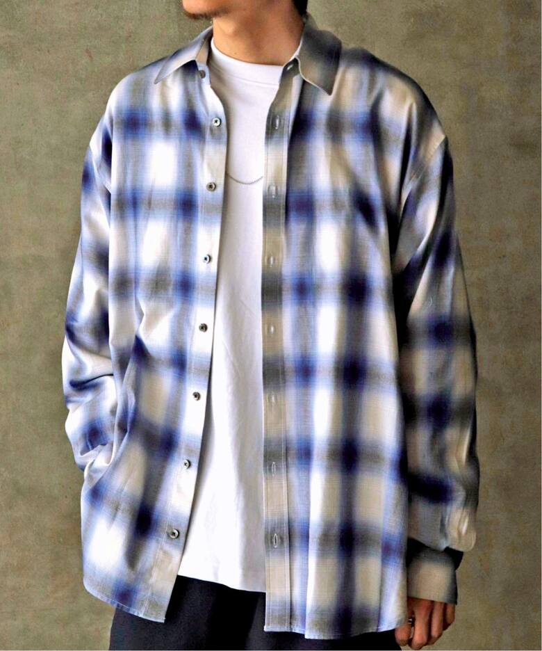 THE SEED BY WILLY CHAVARRIA】L/S CHECK SHIRTS（シャツ／ブラウス 