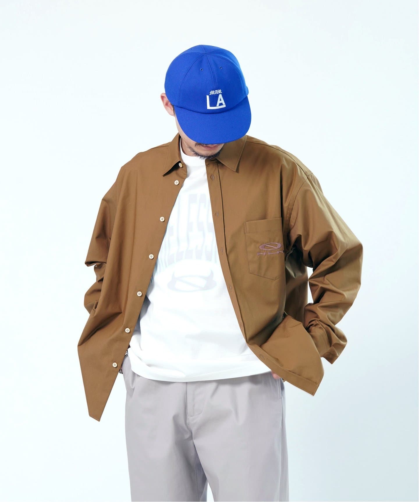 NAMELESSNESS / ネームレスネス】Over Fit Shirt（シャツ／ブラウス