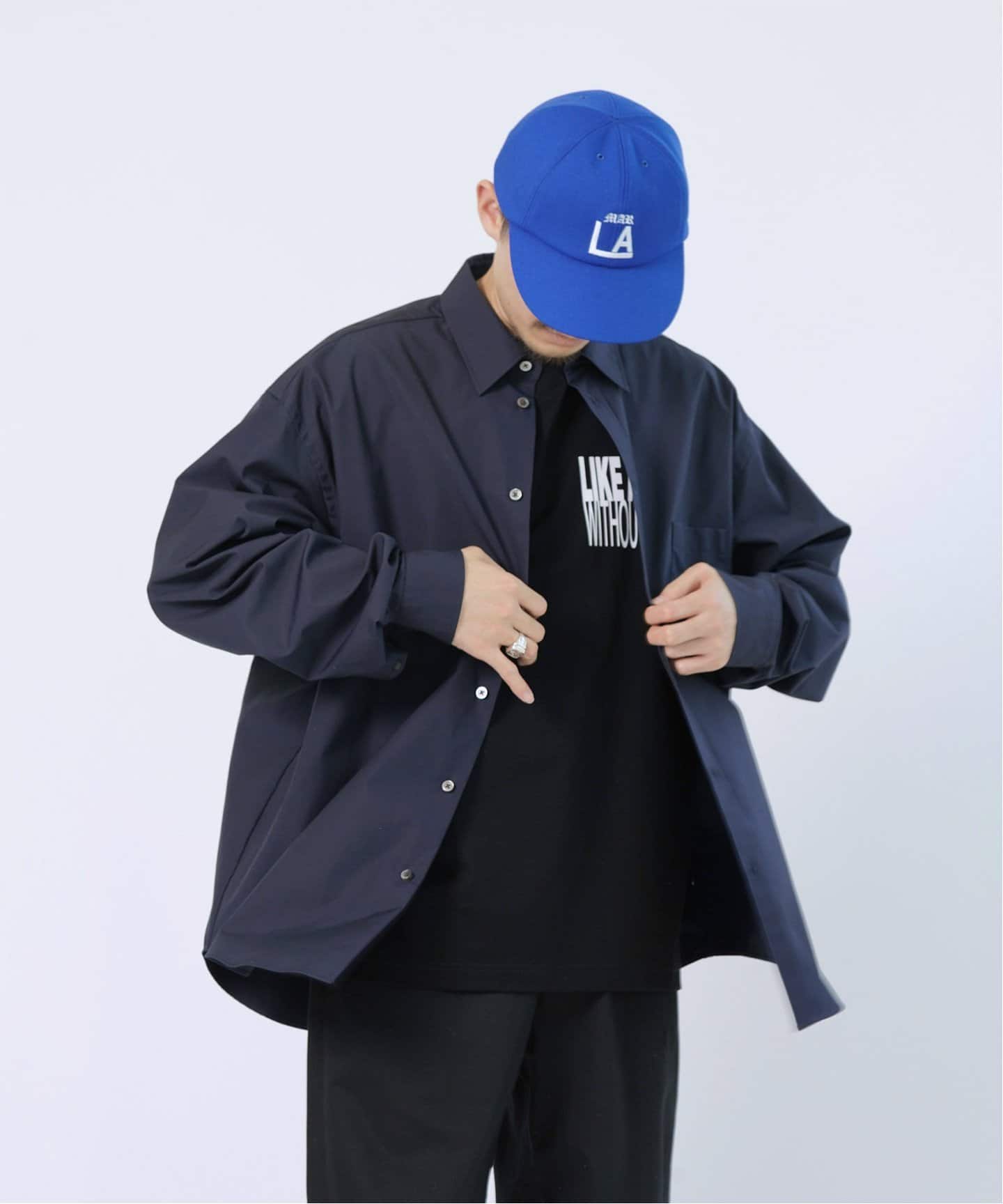 NAMELESSNESS / ネームレスネス】Over Fit Shirt（シャツ／ブラウス