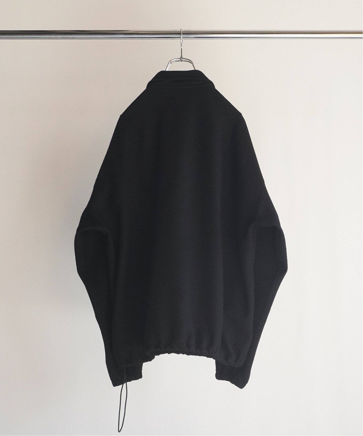 ANCELLM / アンセルム】WOOL PULL OVER SHIRT（シャツ／ブラウス 