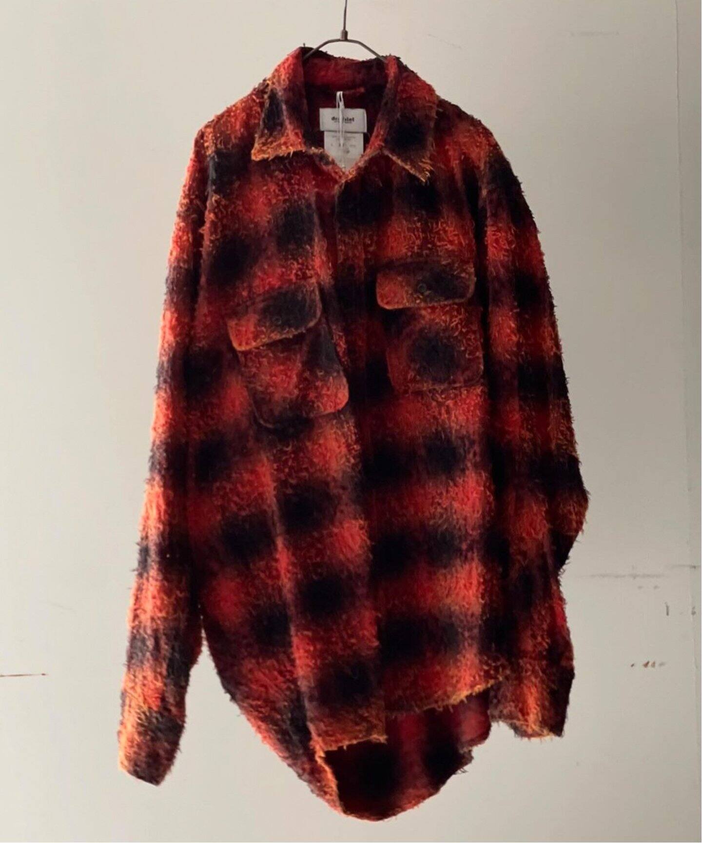doublet / ダブレット】ZOMBIE SILHOUETTE CHECK SHIRT（シャツ 