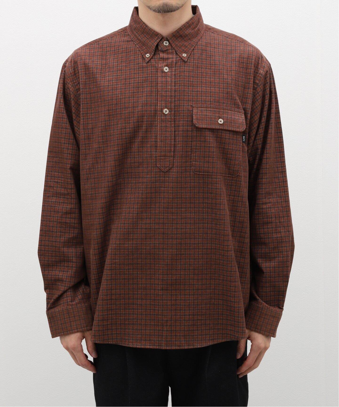 BoTT / ボット】Pullover Corduroy Shirt（シャツ／ブラウス）｜WISM 